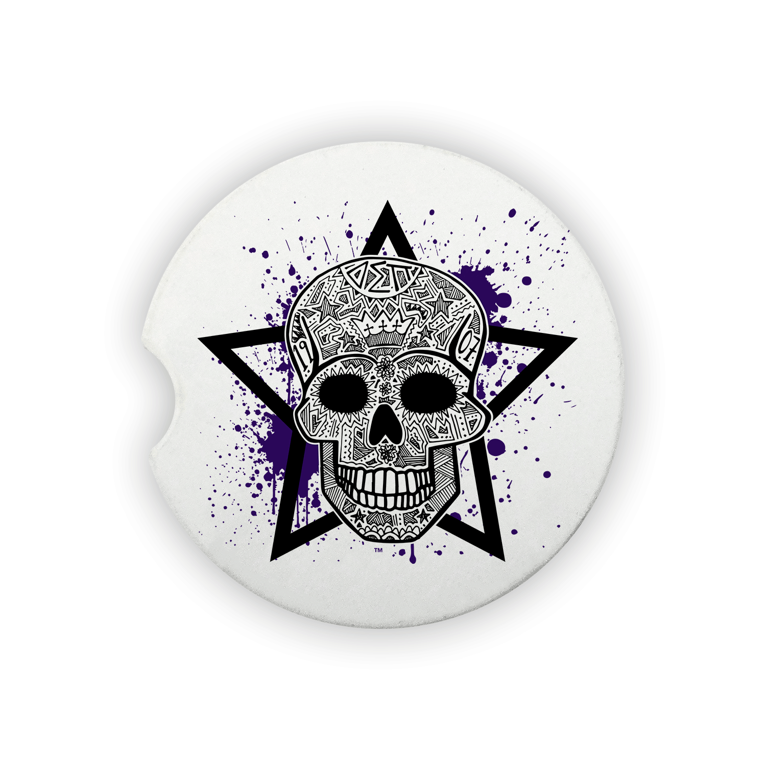 Delta Sigma Pi Gift car coaster