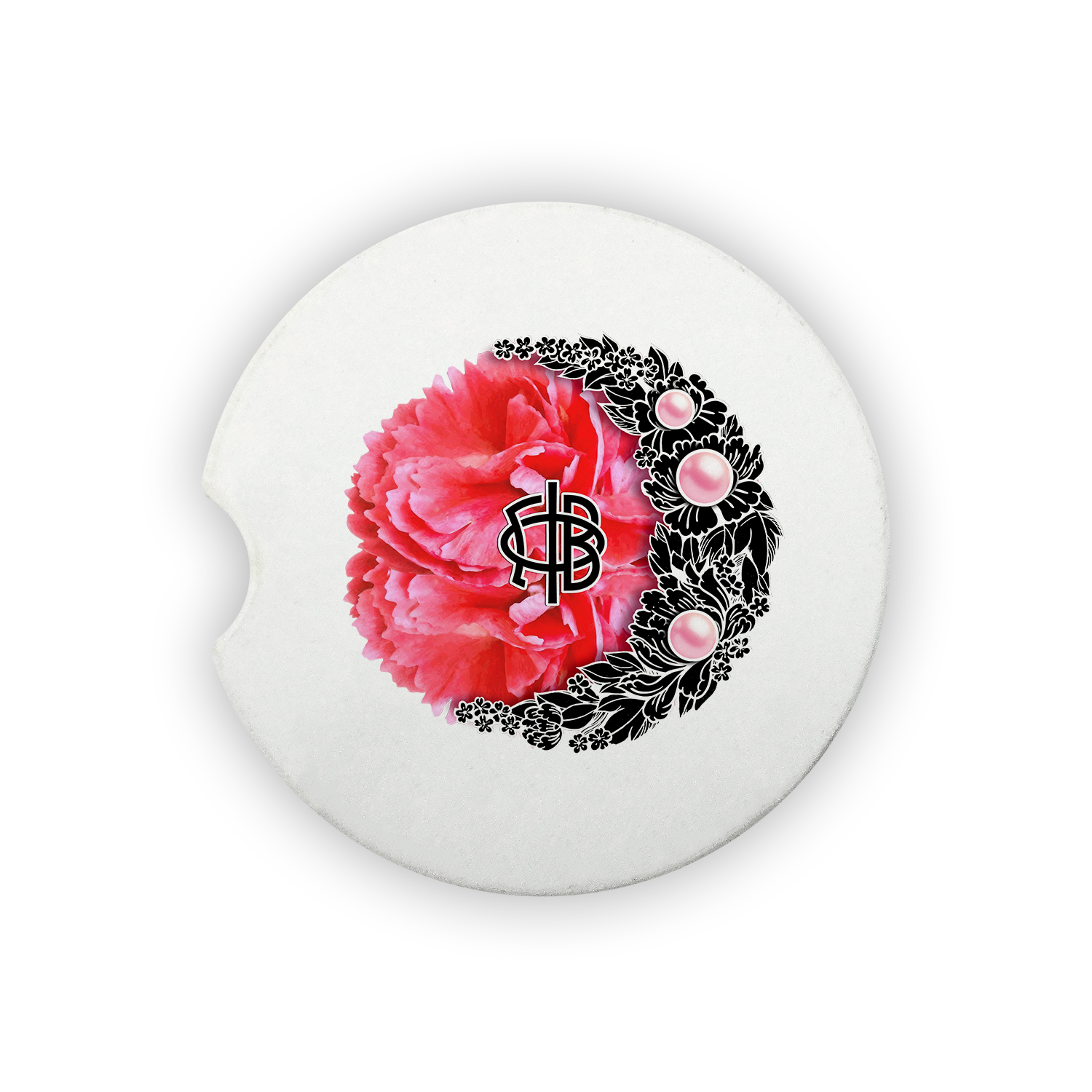 Gamma Phi Beta big little gift car coaster