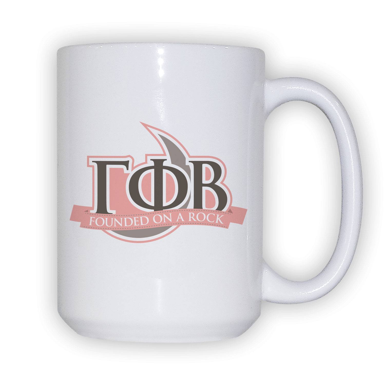 Gamma Phi Beta big little gift ceramic coffee mug cup