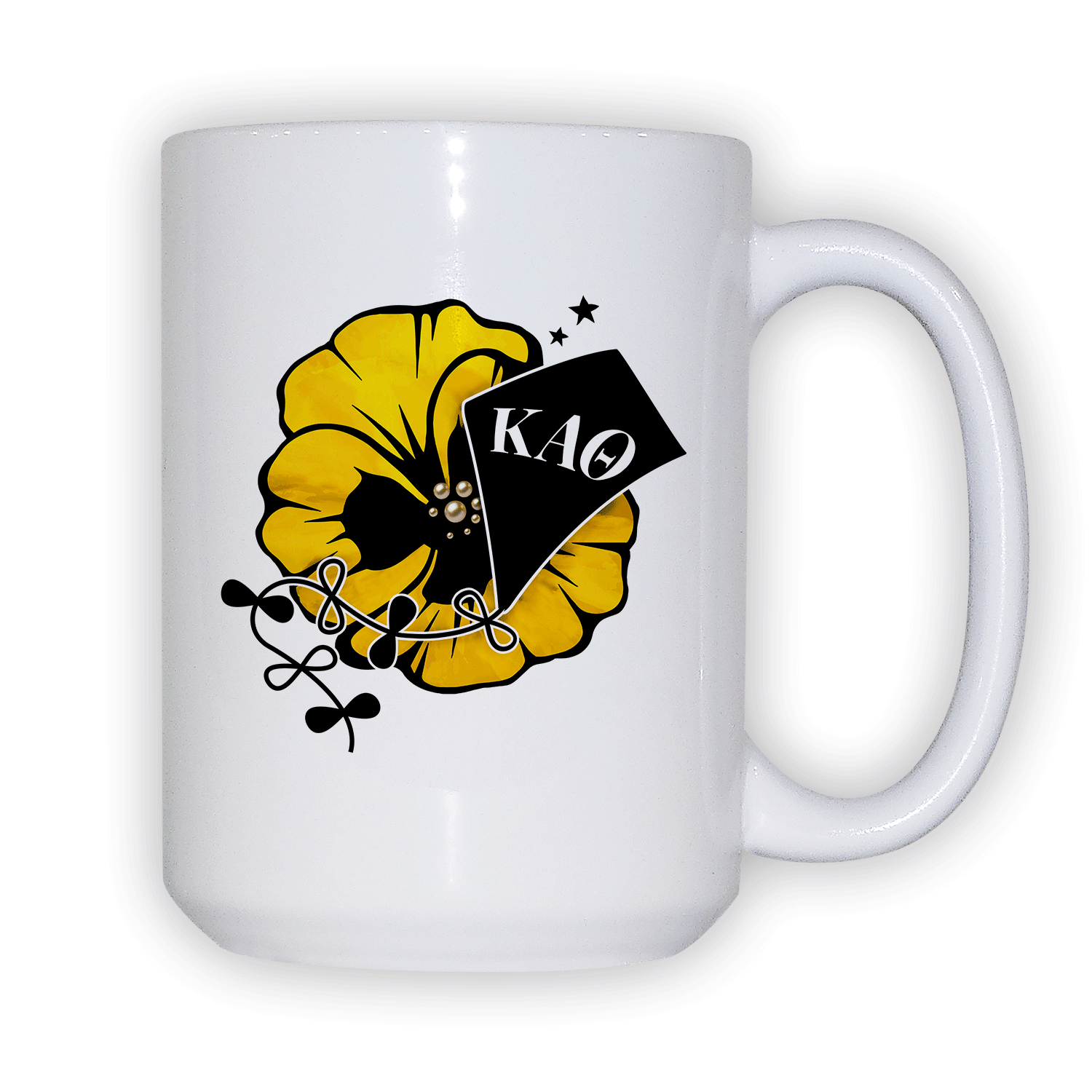 Kappa Alpha Theta Big Little Gift ceramic coffee mug cup