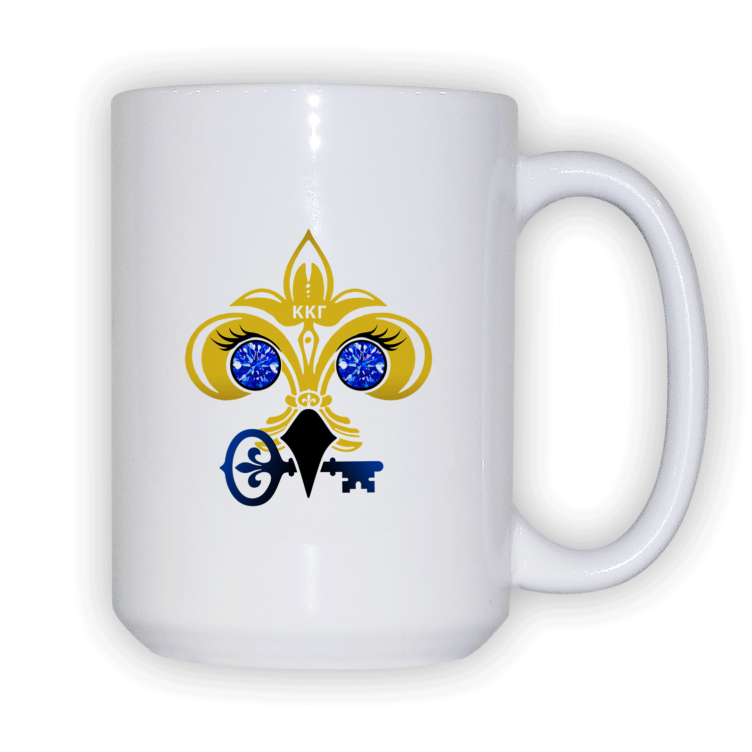 Kappa Kappa Gamma KKG Big little mom mothers day gift / dad fathers day / bid day / recruit / recruitment / rush / tea / dads bbq bar b que / roller skating / sisterhood / brotherhood / big little' lil' / picnic / beach / vacation / christmas / birthday / mixer / ceramic coffee cup mug