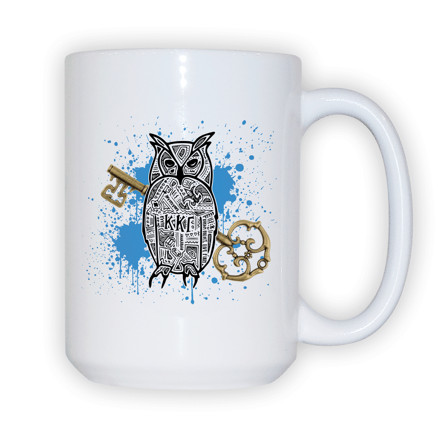 Kappa Kappa Gamma KKG Big little mom mothers day gift / dad fathers day / bid day / recruit / recruitment / rush / tea / dads bbq bar b que / roller skating / sisterhood / brotherhood / big little' lil' / picnic / beach / vacation / christmas / birthday / mixer / ceramic coffee cup mug