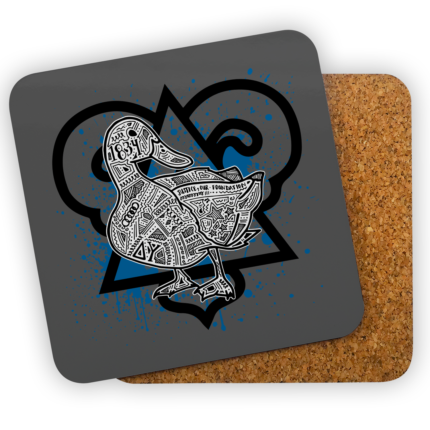 Delta upsilon DU Big Little Gift coasters