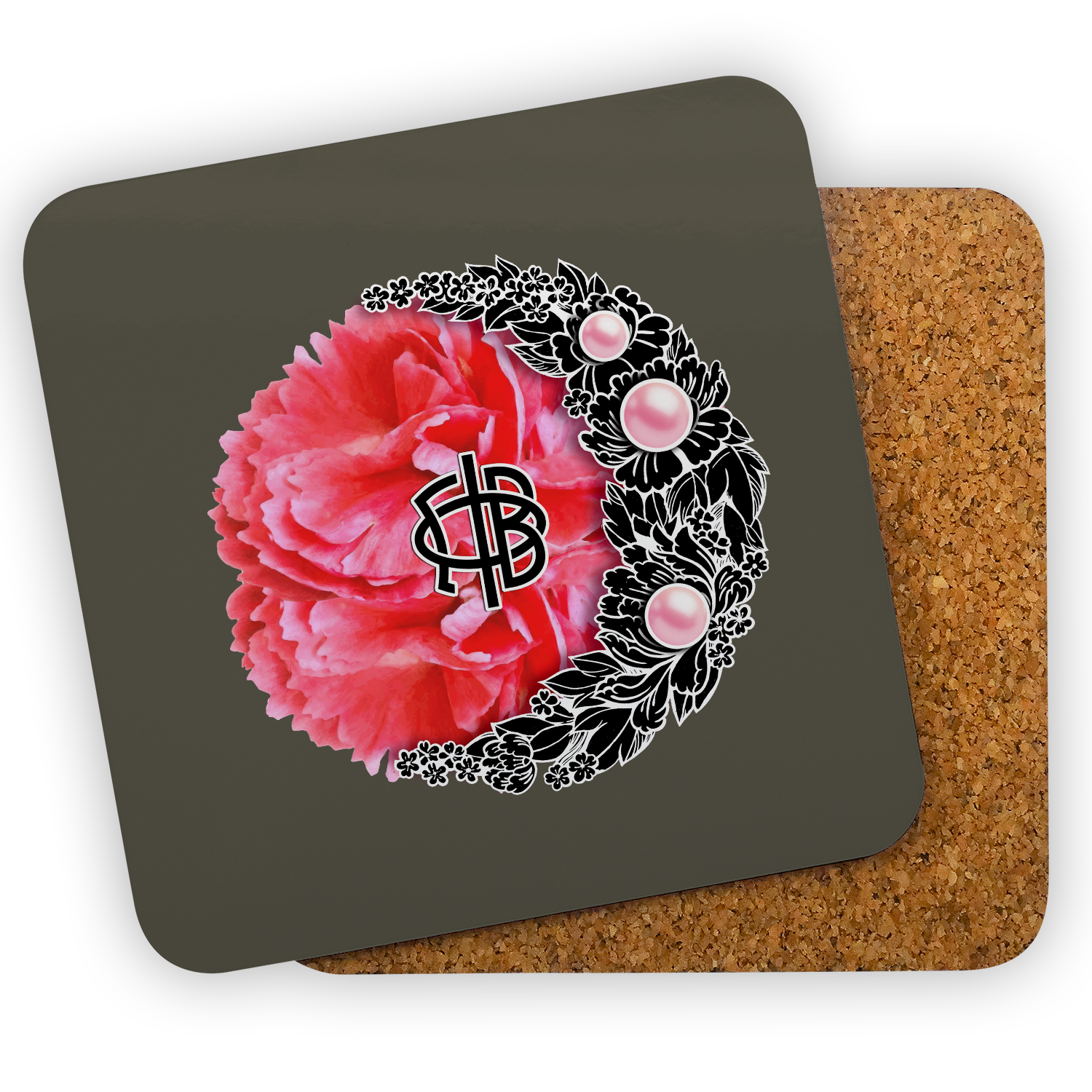 Gamma Phi Beta big little gift coasters