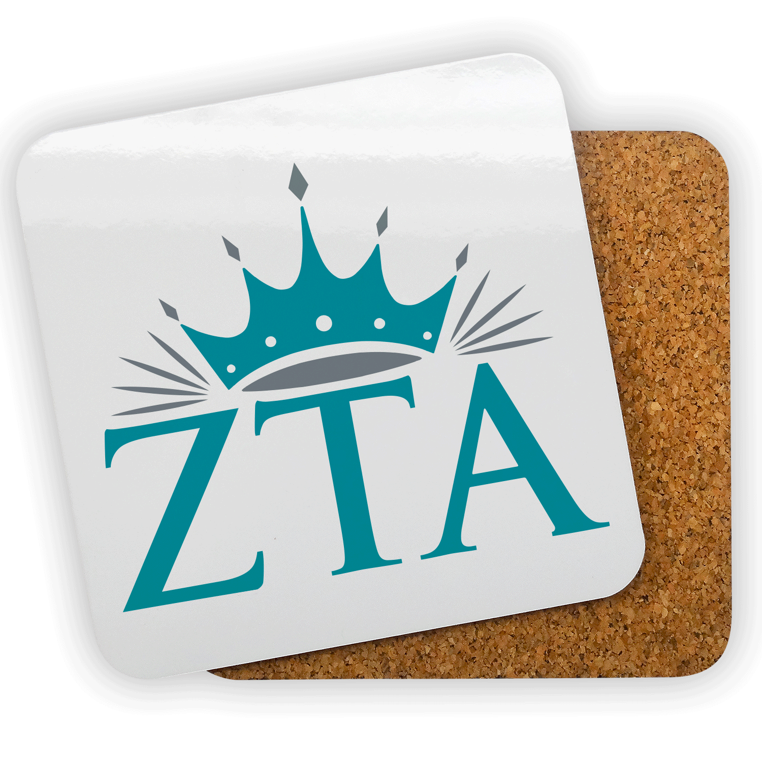 Zeta Tau Alpha ZTA mom Mother’s Day gift dad Father’s Day bid day recruit recruitment rush tea dads bbq bar b que roller skating sisterhood brotherhood big little' lil' picnic beach vacation Christmas birthday mixer custom designs coasters