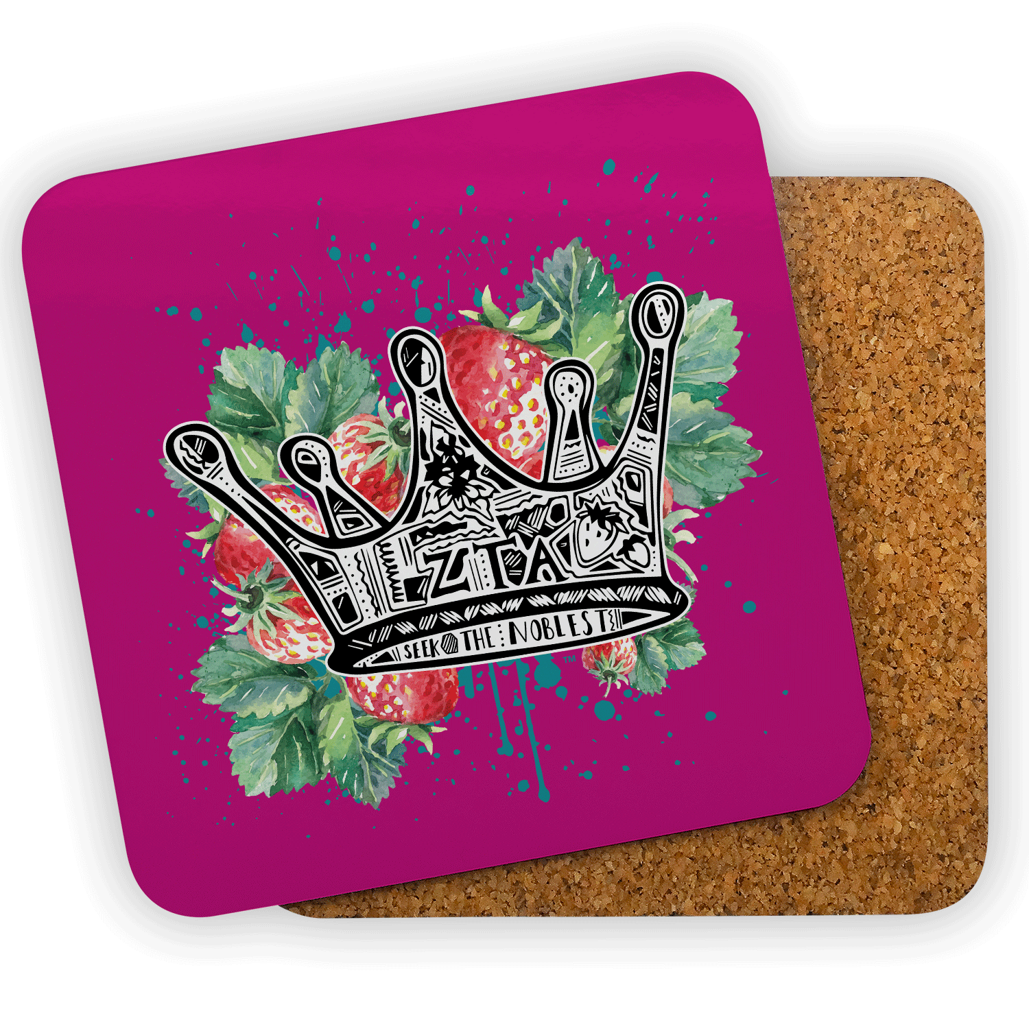 Zeta Tau Alpha ZTA mom Mother’s Day gift dad Father’s Day bid day recruit recruitment rush tea dads bbq bar b que roller skating sisterhood brotherhood big little' lil' picnic beach vacation Christmas birthday mixer custom designs coasters