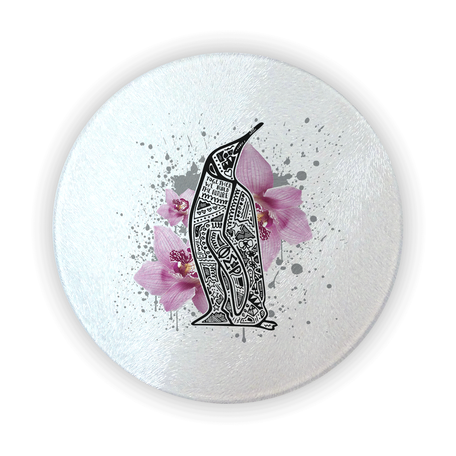 Phi Sigma Rho Phi Rho PSR mom Mother’s Day gift dad Father’s Day bid day recruit recruitment rush tea dads bbq bar b que roller skating sisterhood brotherhood big little' lil' picnic beach vacation Christmas birthday mixer custom designs cutting board circular round glass