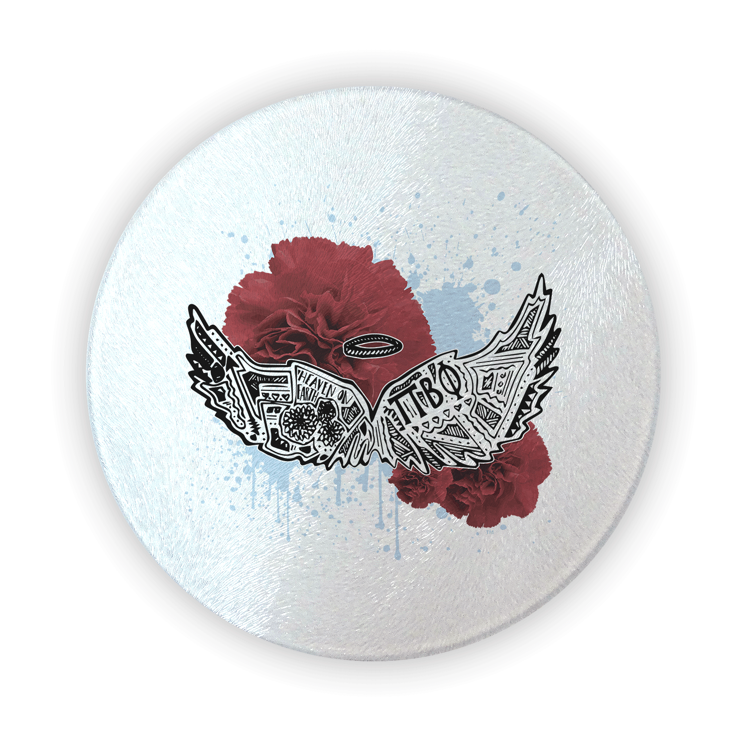 Pi Beta Phi PiPhi mom Mother’s Day gift dad Father’s Day bid day recruit recruitment rush tea dads bbq bar b que roller skating sisterhood brotherhood big little' lil' picnic beach vacation Christmas birthday mixer custom designs cutting board circular round glass