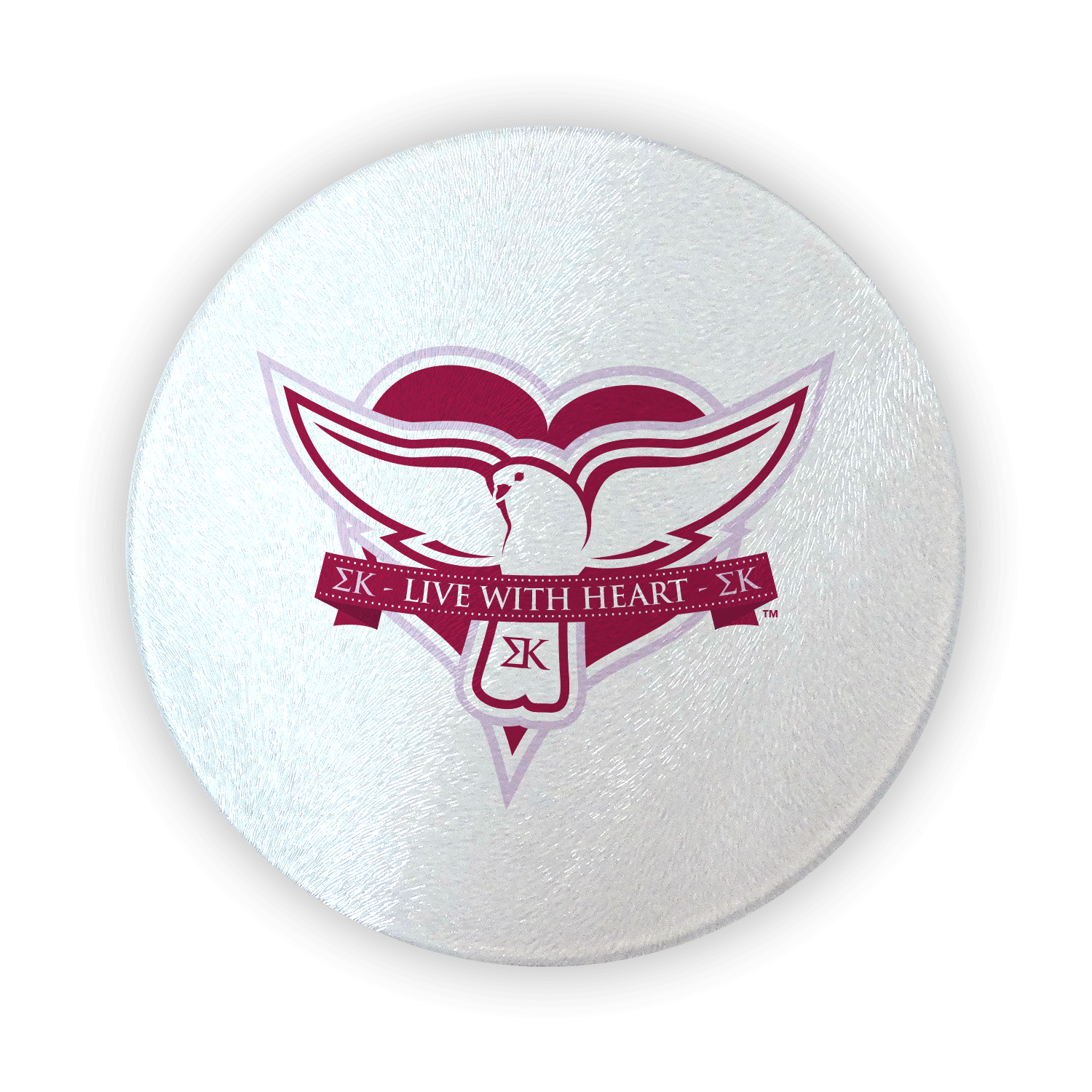 sigma kappa SK Sig Kap mom Mother’s Day gift dad Father’s Day bid day recruit recruitment rush tea dads bbq bar b que roller skating sisterhood brotherhood big little' lil' picnic beach vacation Christmas birthday mixer custom designs cutting board circular round glass