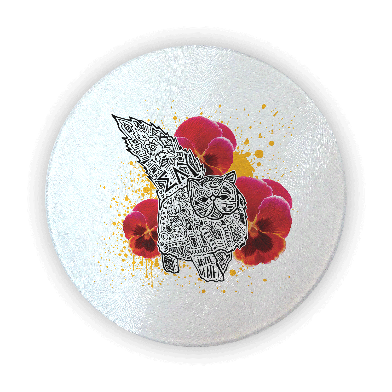 Sigma Lambda Upsilon mom Mother’s Day gift dad Father’s Day bid day recruit recruitment rush tea dads bbq bar b que roller skating sisterhood brotherhood big little' lil' picnic beach vacation Christmas birthday mixer custom designs cutting board circular round glass