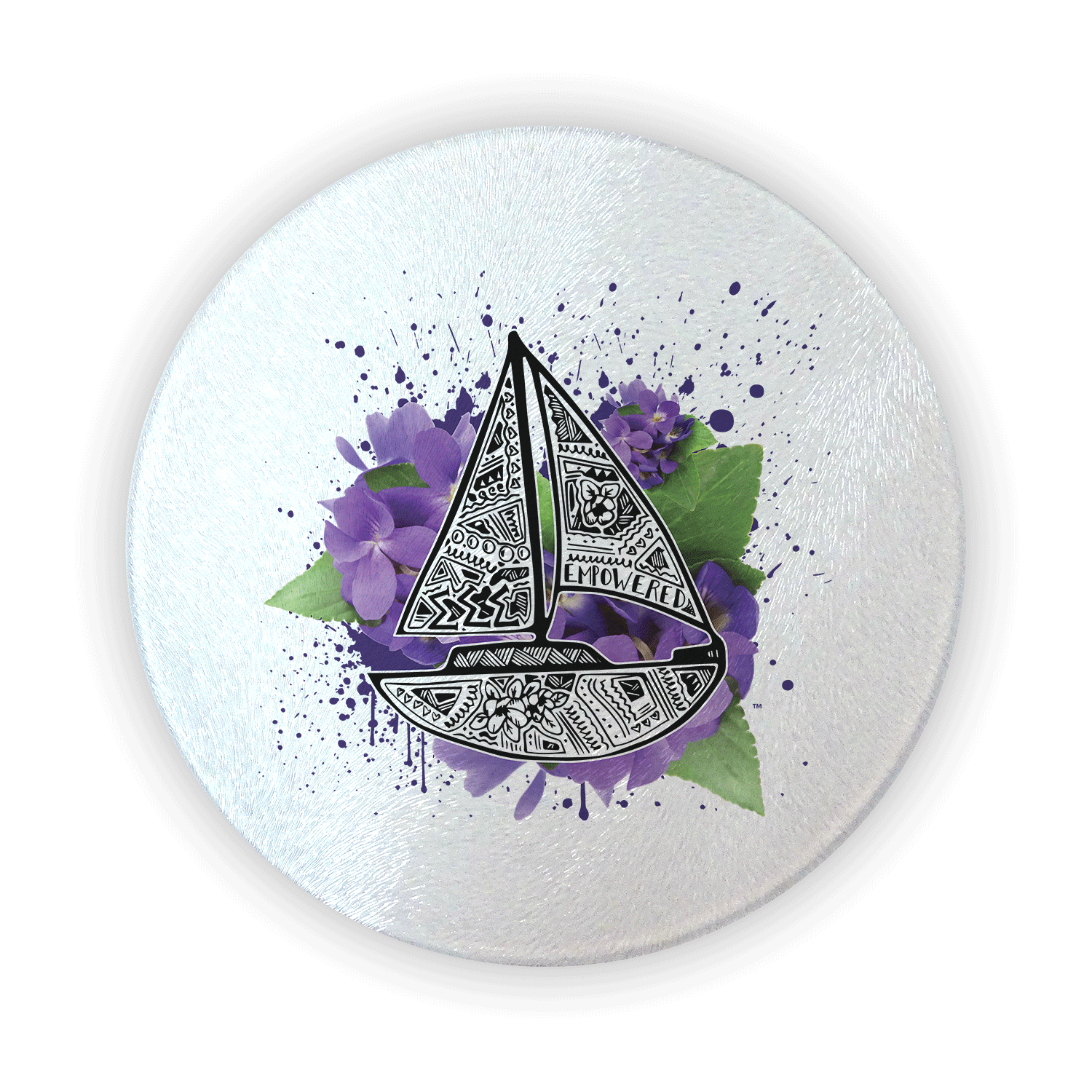 Sigma Sigma Sigma Tri Sig Tri Sigma mom Mother’s Day gift dad Father’s Day bid day recruit recruitment rush tea dads bbq bar b que roller skating sisterhood brotherhood big little' lil' picnic beach vacation Christmas birthday mixer custom designs cutting board circular round glass