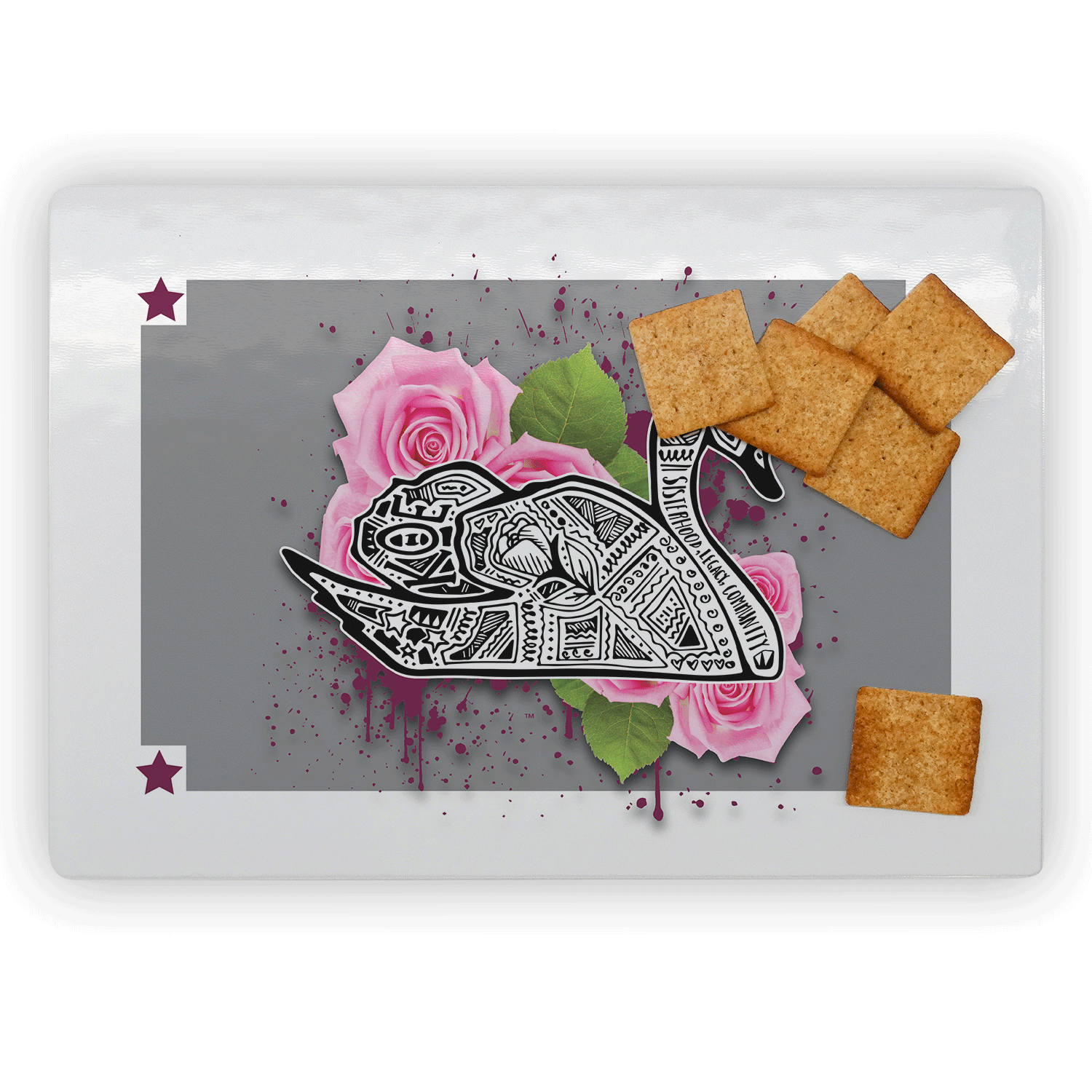 Kappa Theta Epsilon mom Mother’s Day gift dad Father’s Day bid day recruit recruitment rush tea dads bbq bar b que roller skating sisterhood brotherhood big little' lil' picnic beach vacation Christmas birthday mixer custom designs cutting board rectangle glass