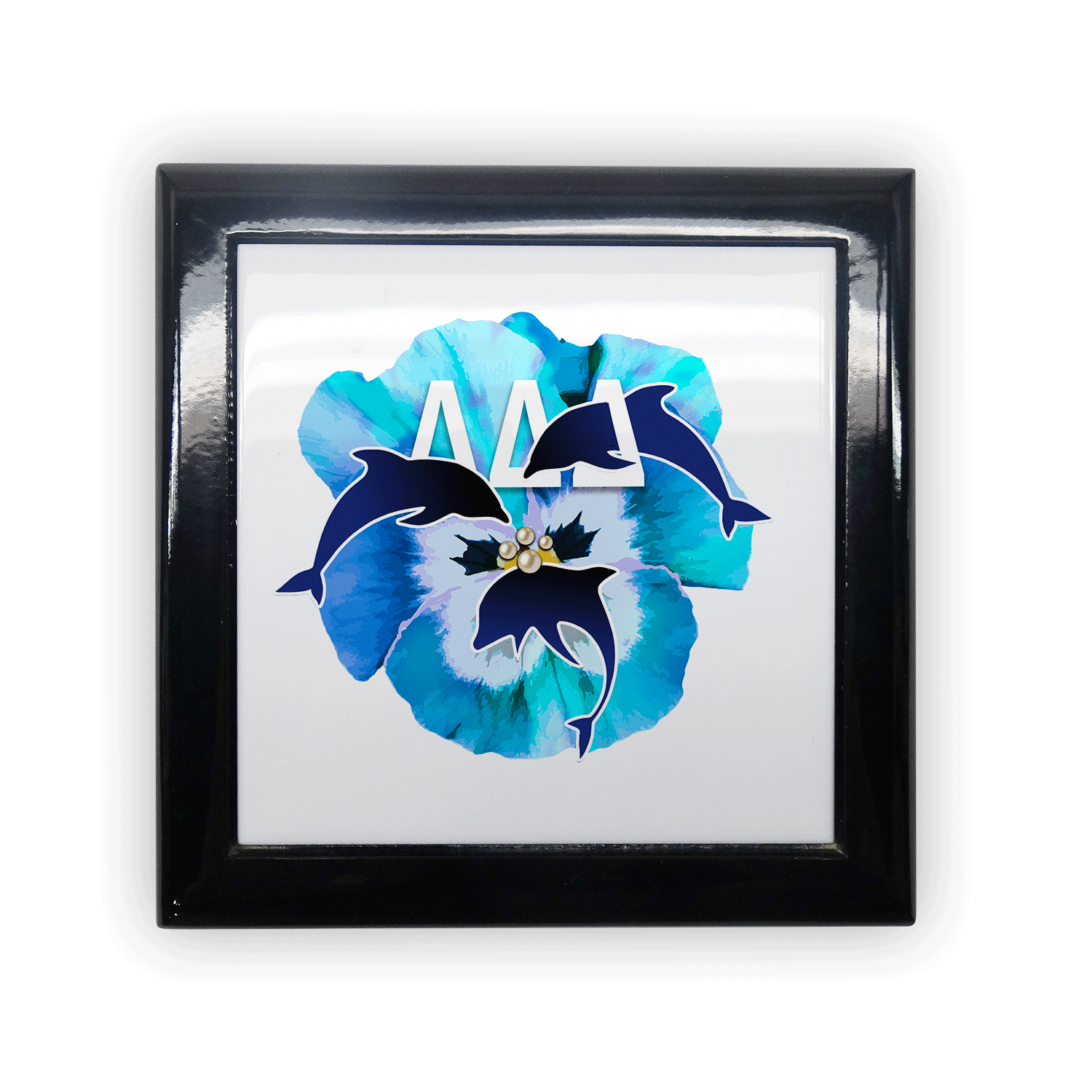 Delta Delta Delta Tri Delta Big Little Gift keepsake memory box