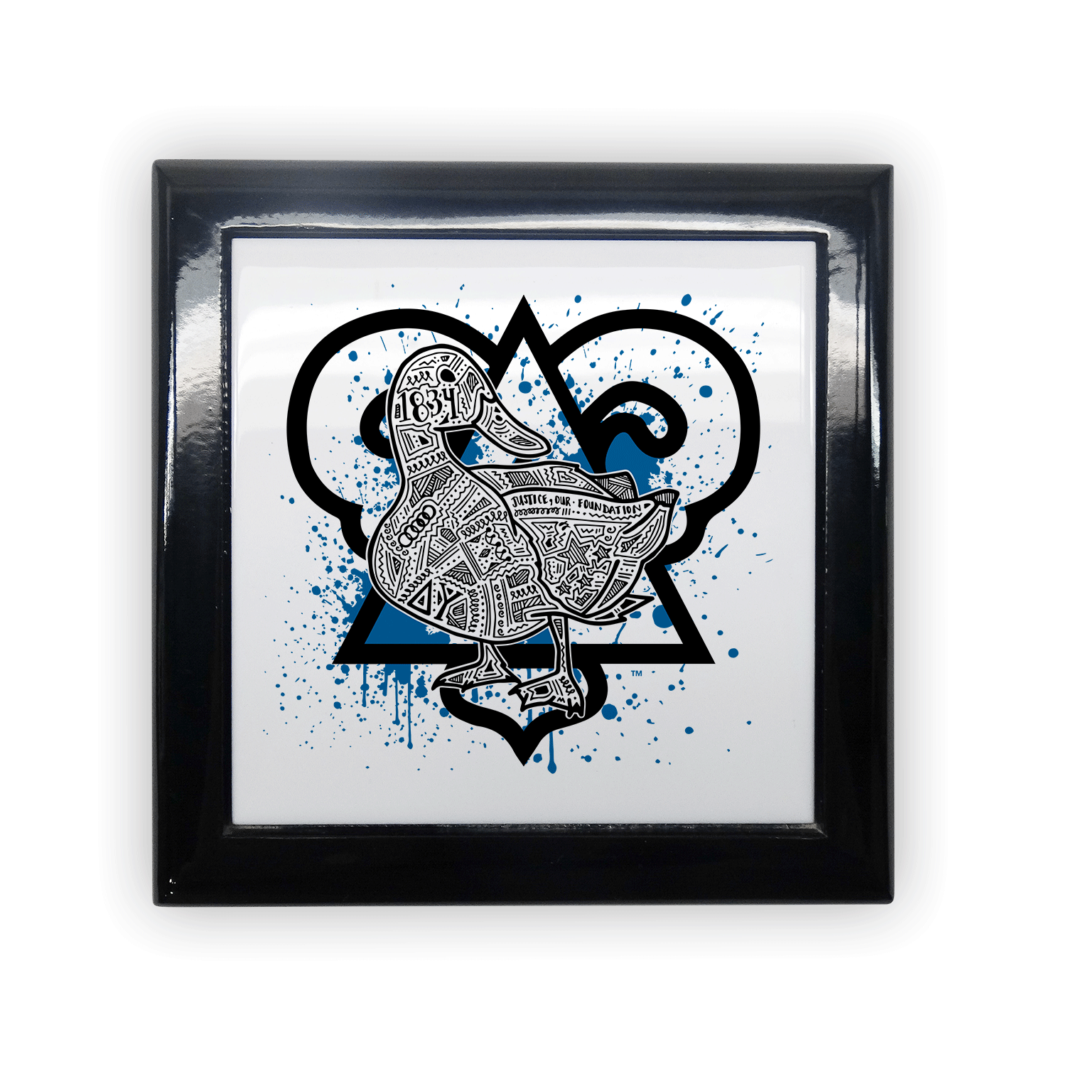 Delta upsilon DU Big Little Gift keepsake memory box