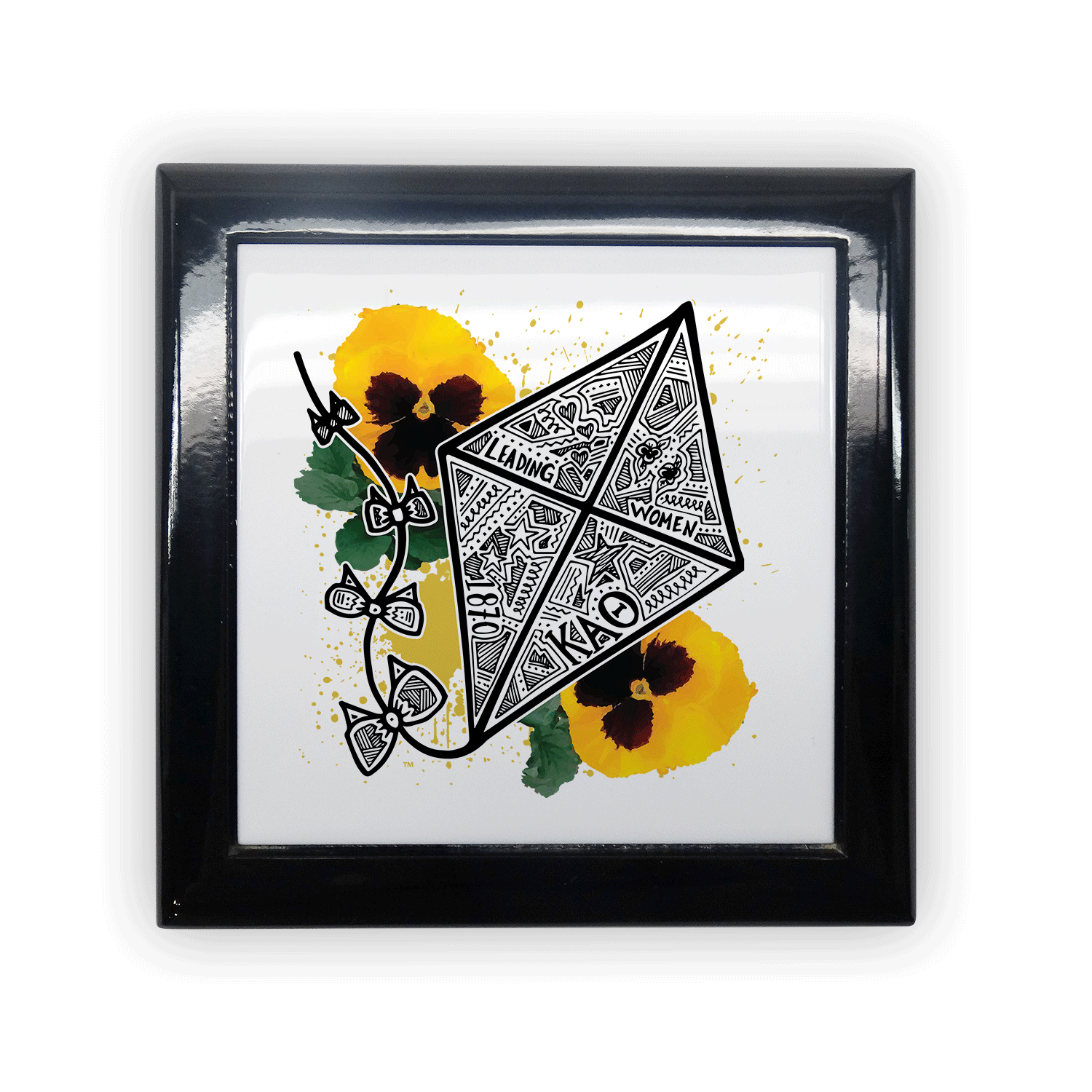 Kappa Alpha Theta Big Little Gift keepsake memory box