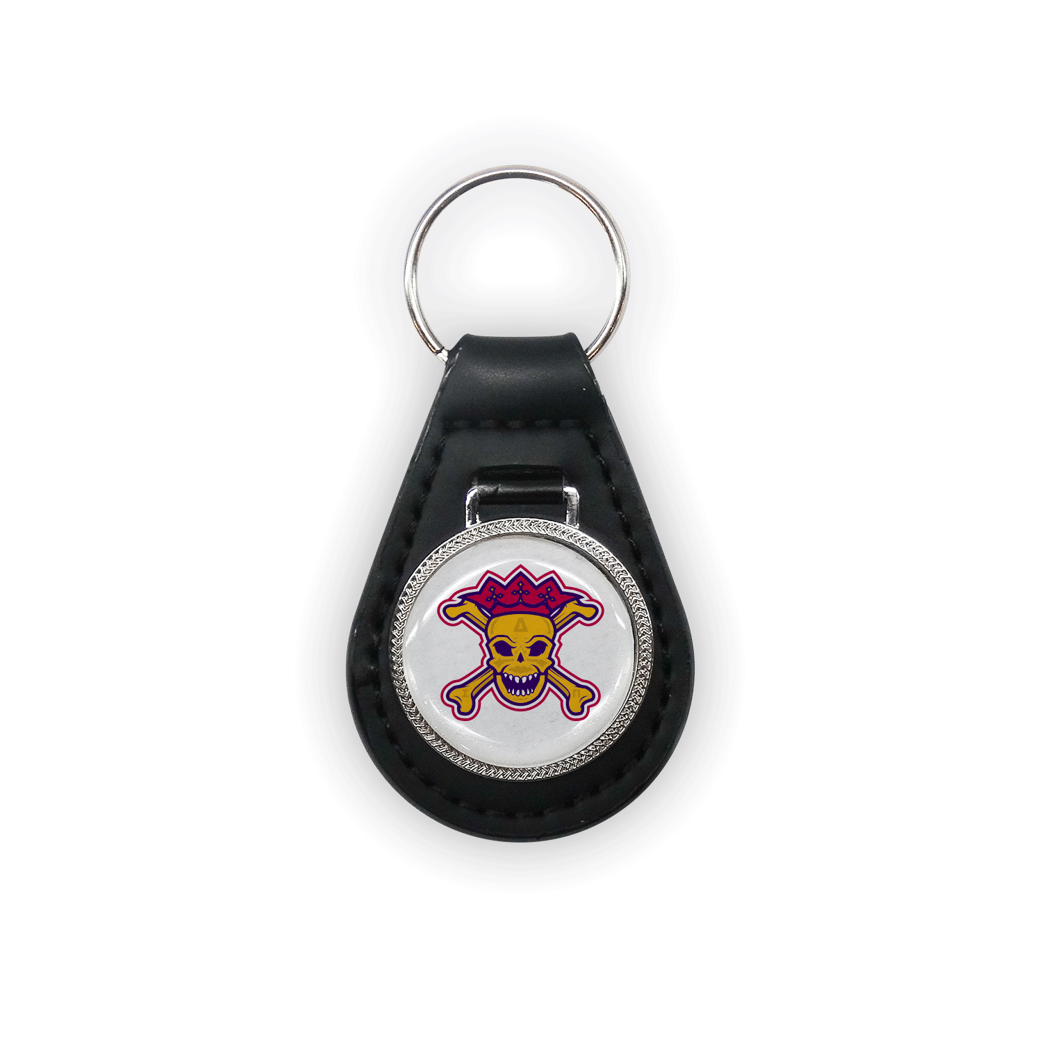 Delta Sigma Pi Gift leather keychain keyring car