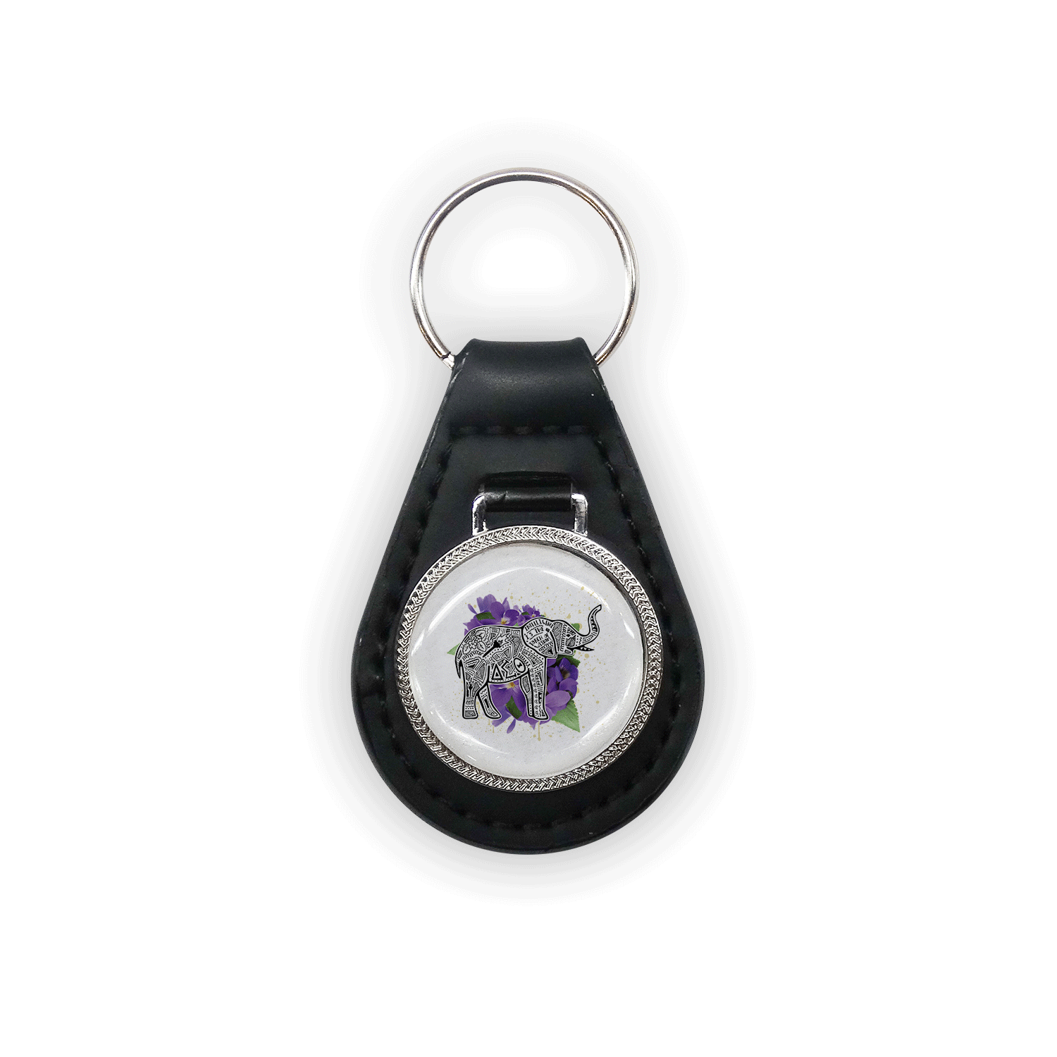 Delta Sigma Theta Big Little Gift leather keychain keyring car