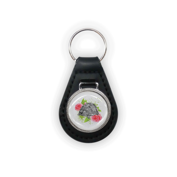 Delta Zeta DZ Big Little Gift leather keychain keyring car