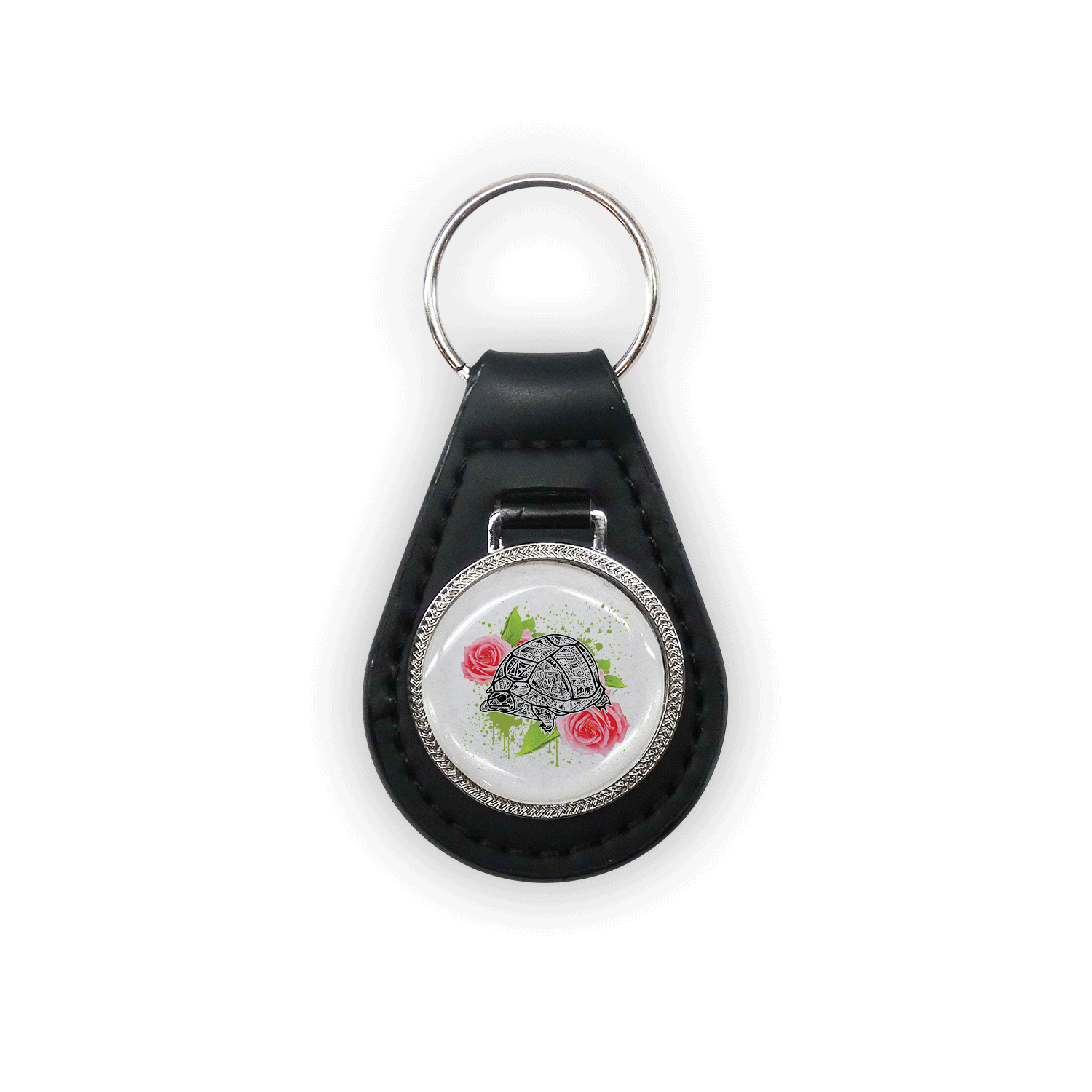 Delta Zeta DZ Big Little Gift leather keychain keyring car