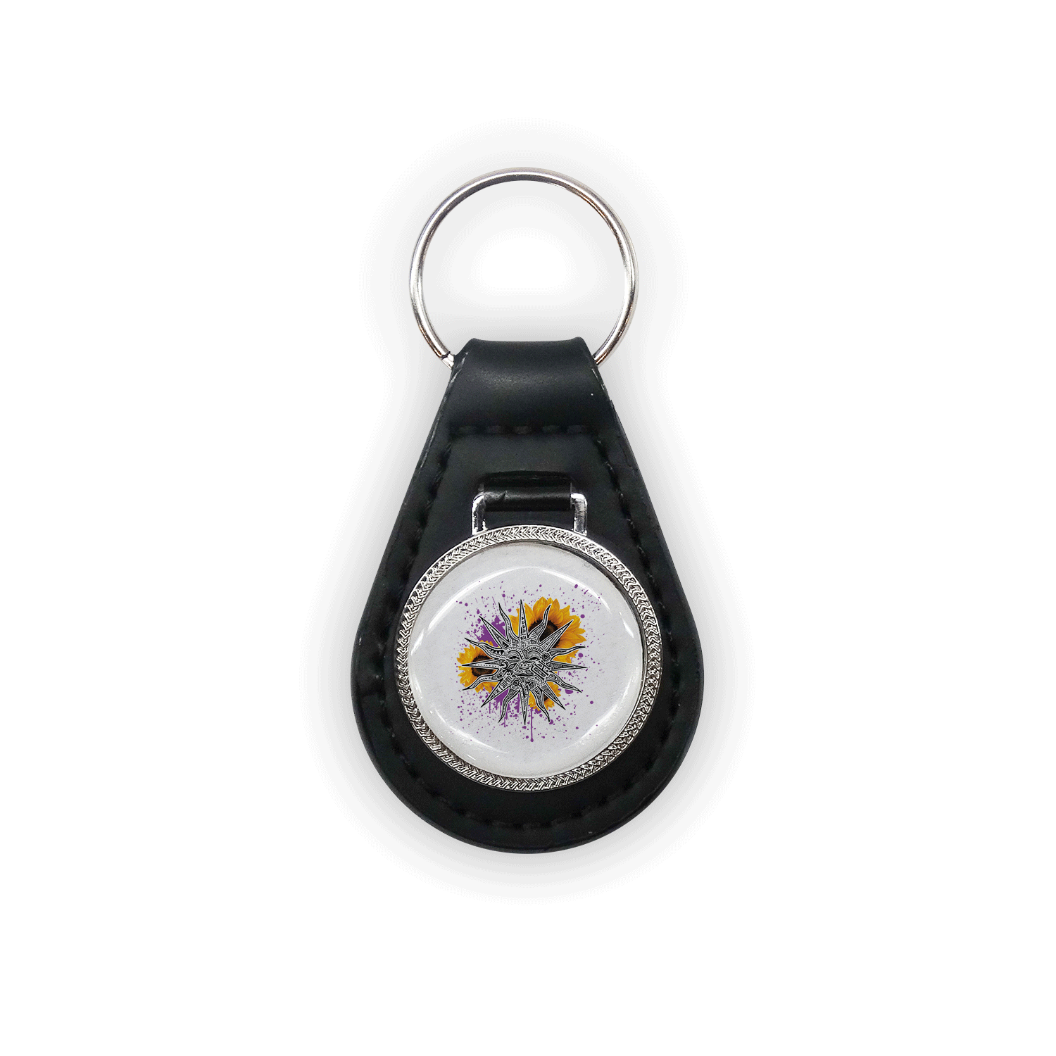 Gamma Eta Big Little Gift leather keychain keyring car