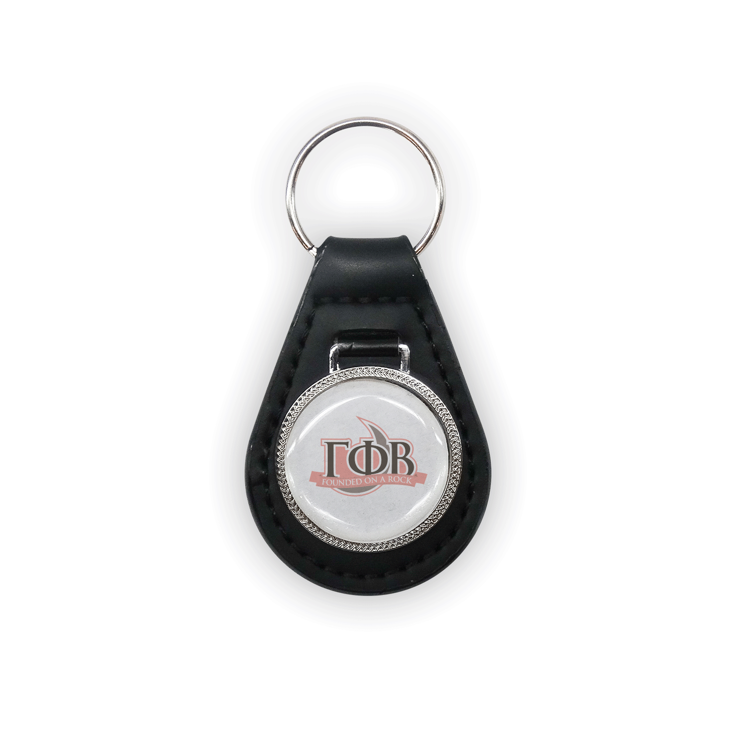 Gamma Phi Beta big little gift leather keychain keyring car