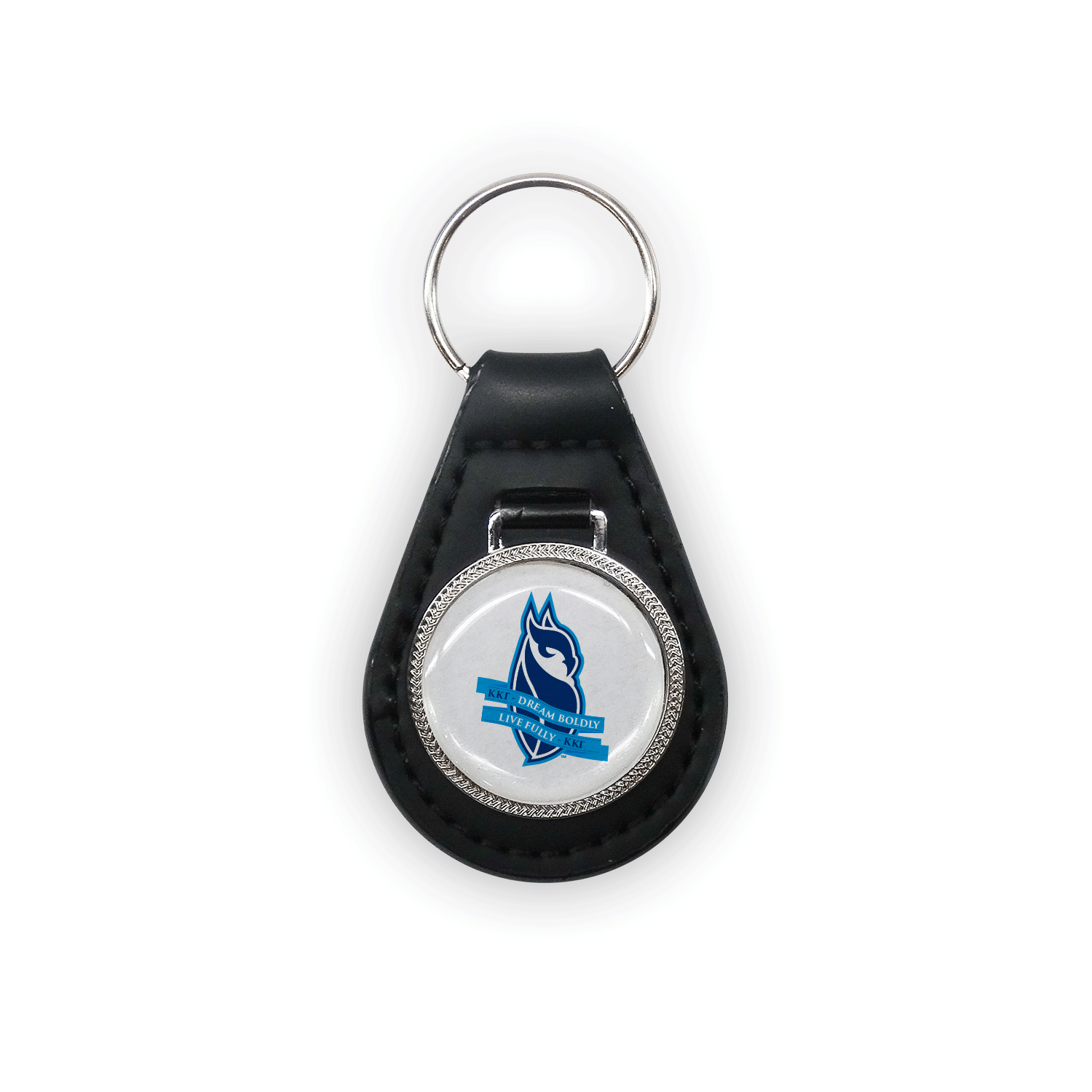 Kappa Kappa Gamma KKG Big little mom mothers day gift / dad fathers day / bid day / recruit / recruitment / rush / tea / dads bbq bar b que / roller skating / sisterhood / brotherhood / big little' lil' / picnic / beach / vacation / christmas / birthday / mixer / leather keyring keychain car