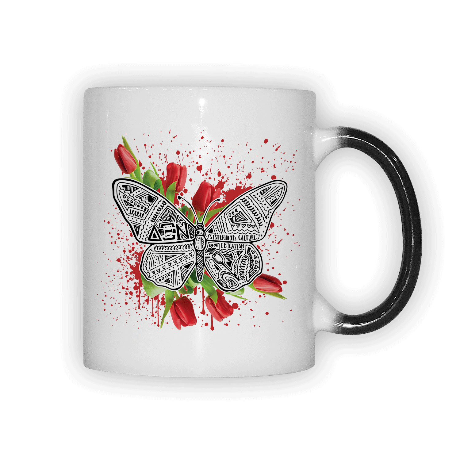 Delta Xi Big Little Gift Ceramic coffee mug color changing