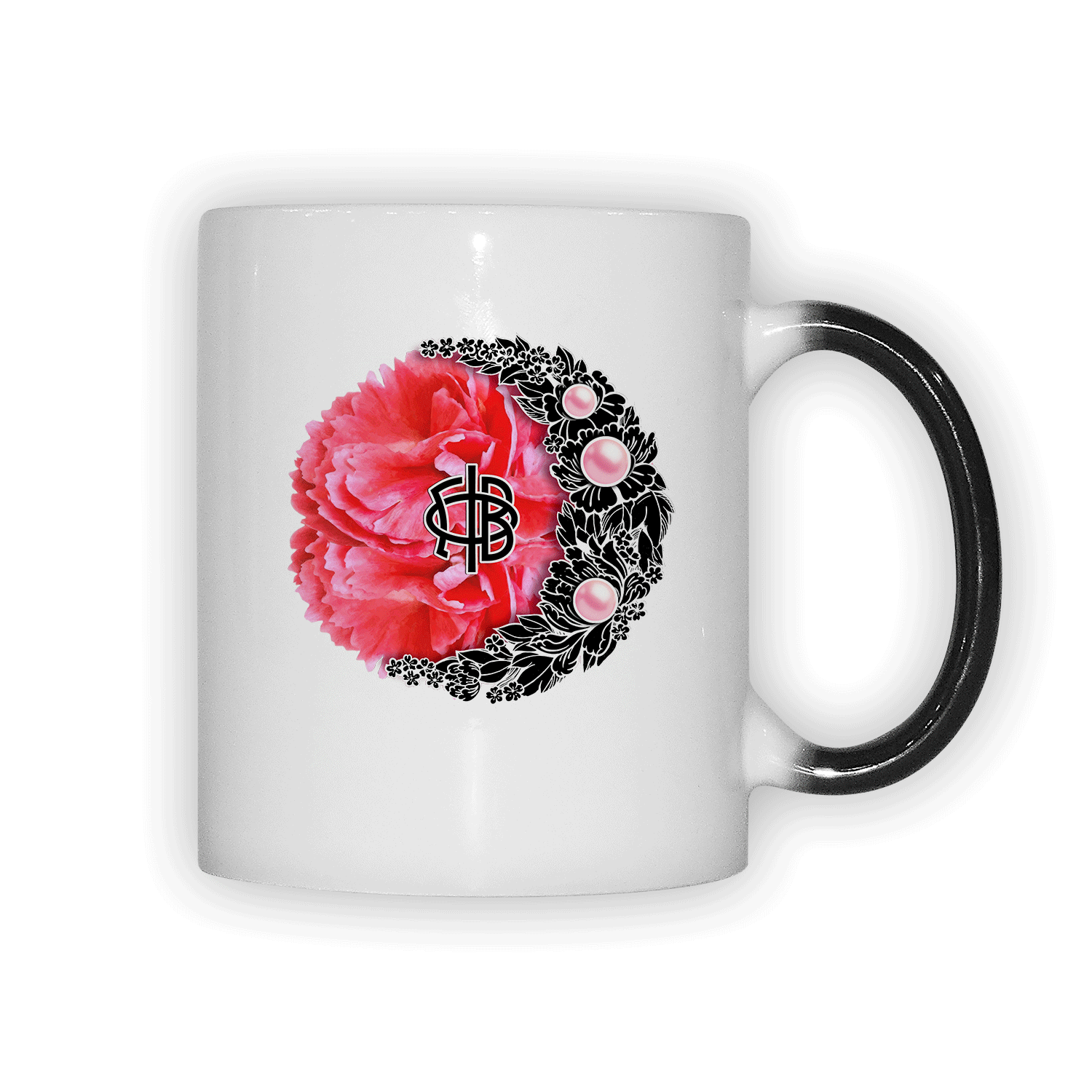 Gamma Phi Beta big little gift ceramic coffee mug cup color changing