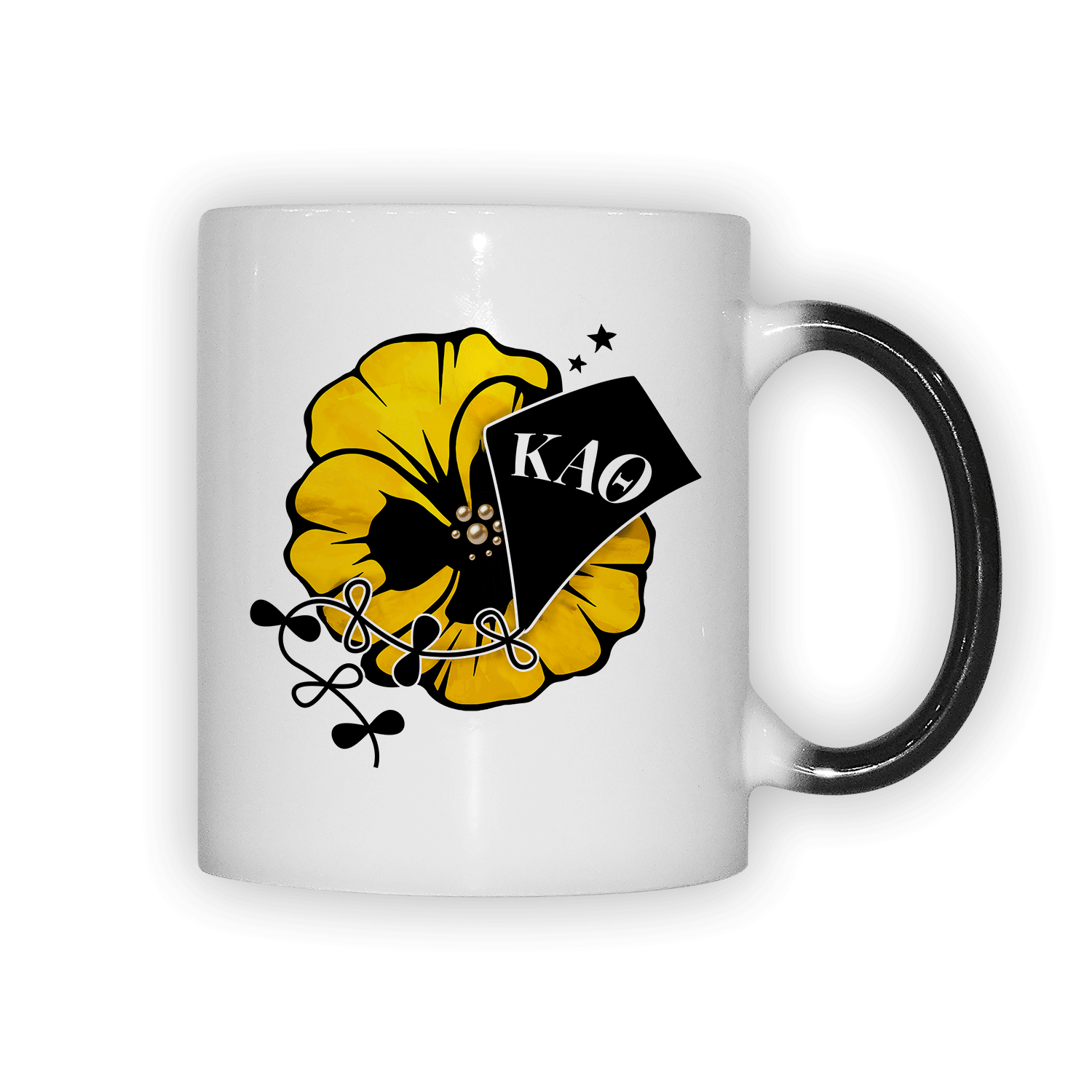 Kappa Alpha Theta Big Little Gift ceramic coffee mug cup color changing