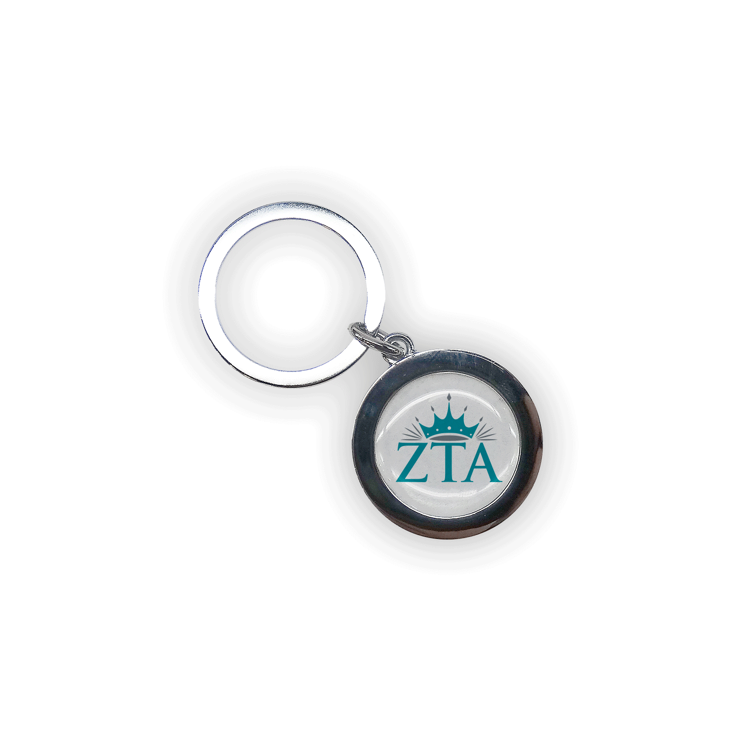 Zeta Tau Alpha ZTA mom Mother’s Day gift dad Father’s Day bid day recruit recruitment rush tea dads bbq bar b que roller skating sisterhood brotherhood big little' lil' picnic beach vacation Christmas birthday mixer custom designs round keychain keyring car