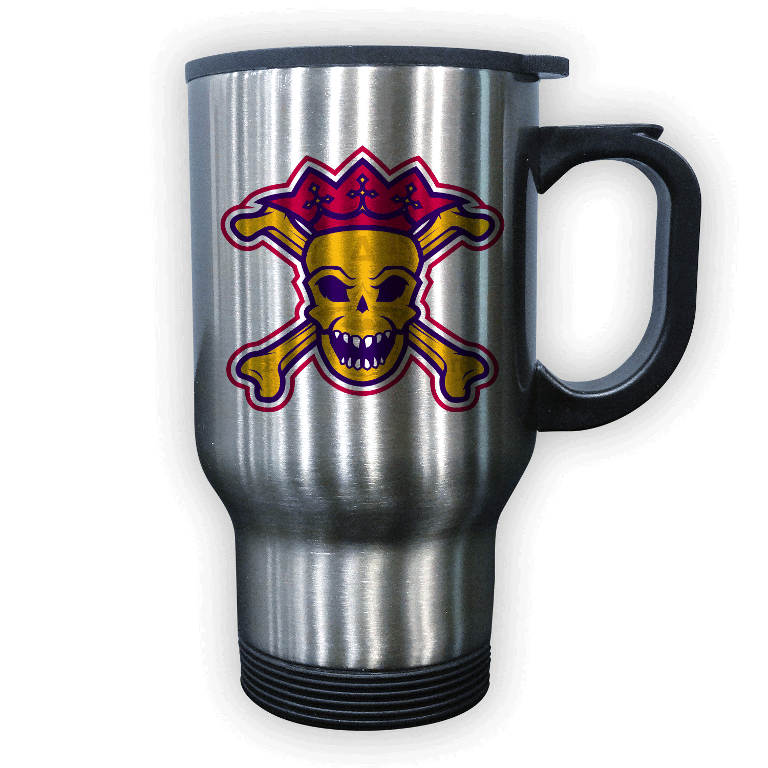 Delta Sigma Pi stainless steel travel coffee mug