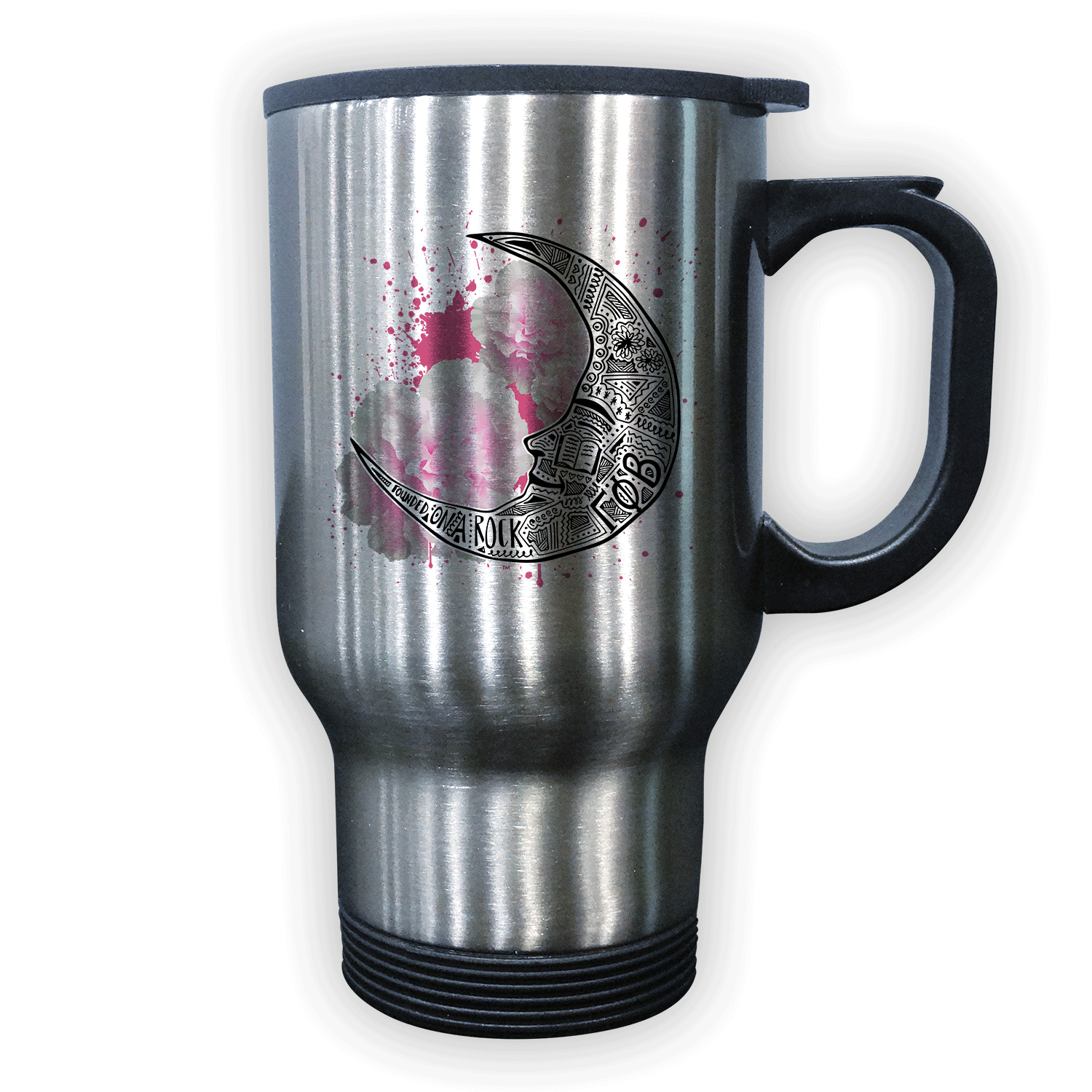Gamma Phi Beta big little gift stainless steel travel coffee mug cup
