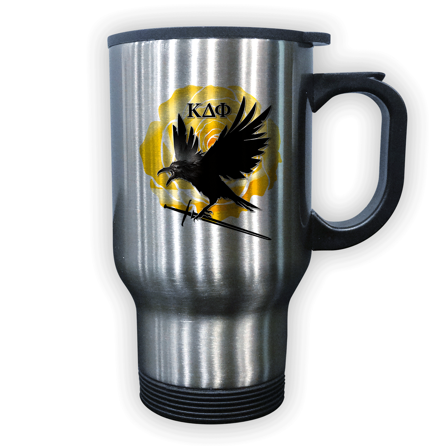 Kappa Delta Phi mom mothers day gift / dad fathers day / bid day / recruit / recruitment / rush / tea / dads bbq bar b que / roller skating / sisterhood / brotherhood / big little' lil' / picnic / beach / vacation / Christmas / birthday / mixer / stainless steel travel coffee mug cup