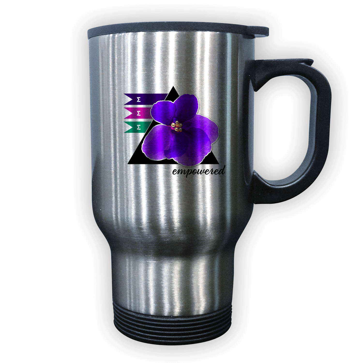 Sigma Sigma Sigma Tri Sig Tri Sigma mom Mother’s Day gift dad Father’s Day bid day recruit recruitment rush tea dads bbq bar b que roller skating sisterhood brotherhood big little' lil' picnic beach vacation Christmas birthday mixer custom designs stainless steel travel coffee mug cup