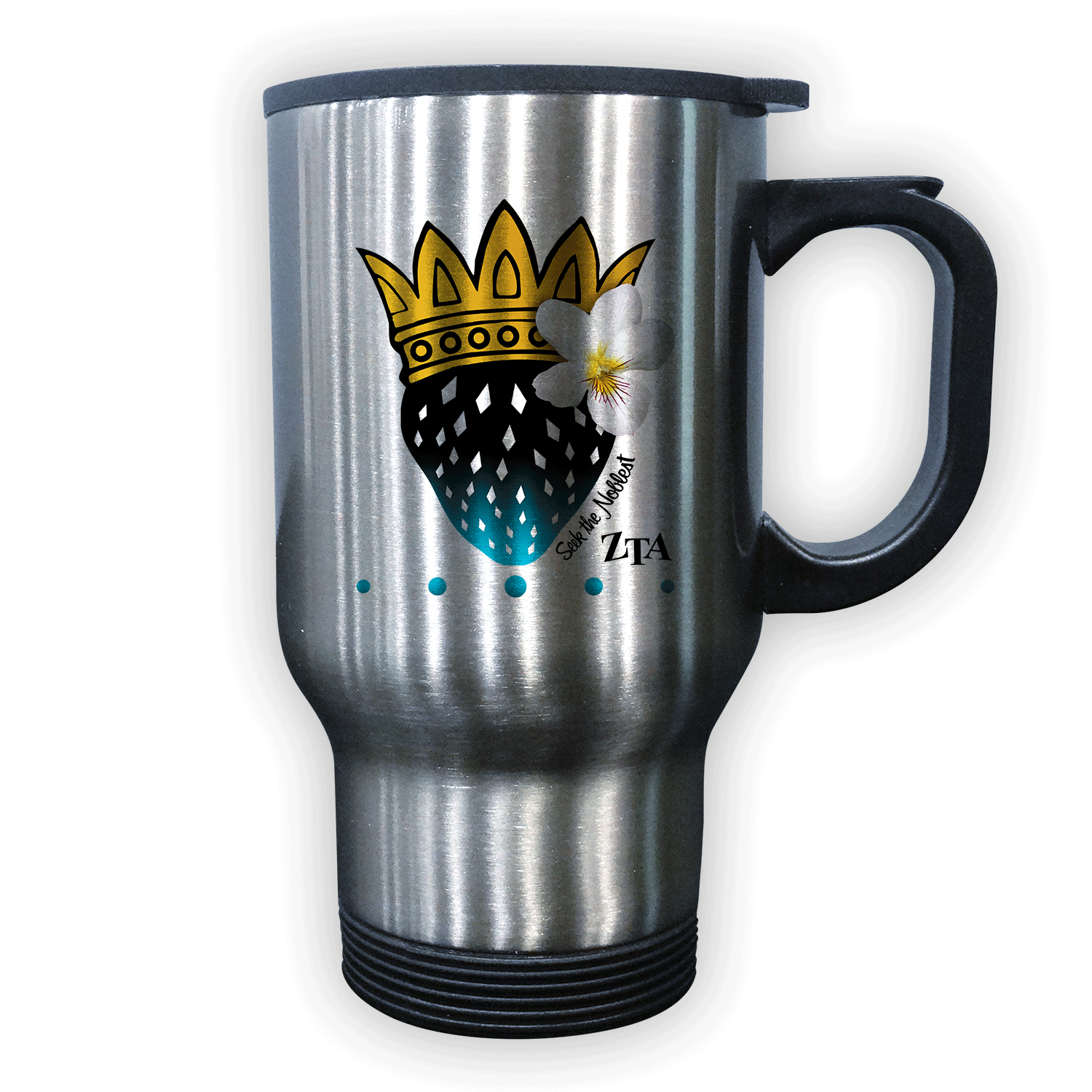 Zeta Tau Alpha ZTA mom Mother’s Day gift dad Father’s Day bid day recruit recruitment rush tea dads bbq bar b que roller skating sisterhood brotherhood big little' lil' picnic beach vacation Christmas birthday mixer custom designs stainless steel travel coffee cup mug