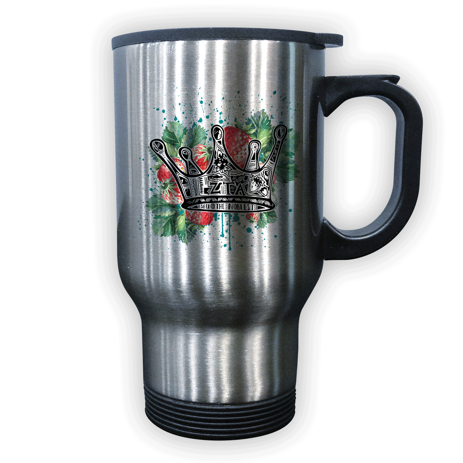 Zeta Tau Alpha ZTA mom Mother’s Day gift dad Father’s Day bid day recruit recruitment rush tea dads bbq bar b que roller skating sisterhood brotherhood big little' lil' picnic beach vacation Christmas birthday mixer custom designs stainless steel travel coffee cup mug