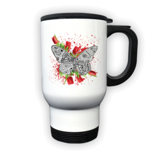 Delta Xi Big Little Gift travel coffee mug