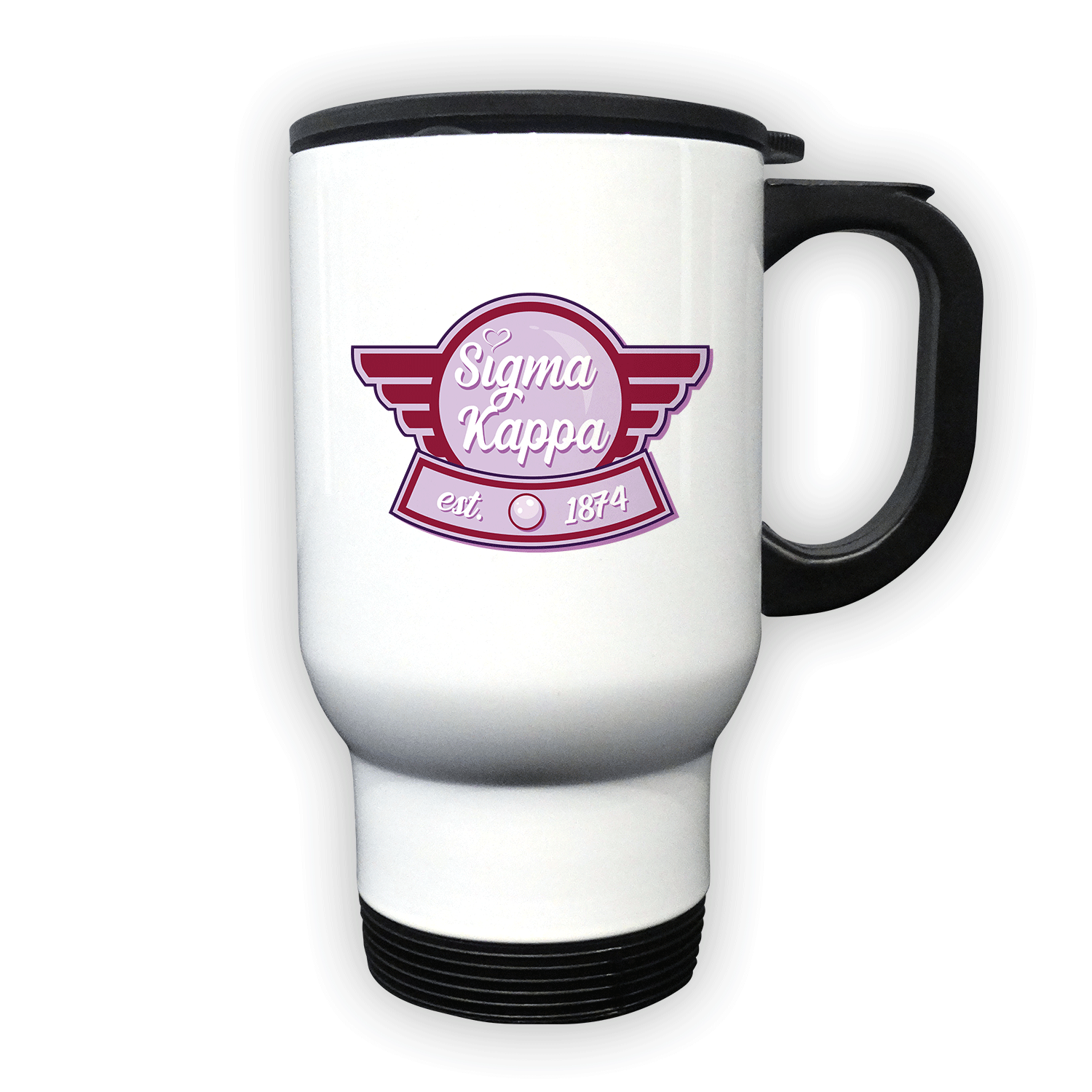 Sigma Kappa SK Sig Kap mom Mother’s Day gift dad Father’s Day bid day recruit recruitment rush tea dads bbq bar b que roller skating sisterhood brotherhood big little' lil' picnic beach vacation Christmas birthday mixer custom designs travel coffee mug cup