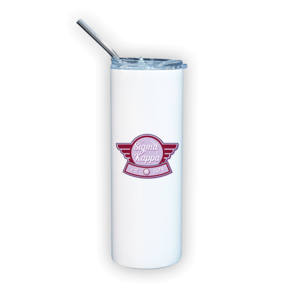 Sigma kappa SK Sig Kap mom Mother’s Day gift dad Father’s Day bid day recruit recruitment rush tea dads bbq bar b que roller skating sisterhood brotherhood big little' lil' picnic beach vacation Christmas birthday mixer custom designs travel tumbler with straw stainless steel