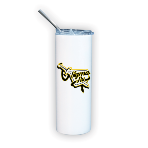 Sigma Nu SigNu Sig mom Mother’s Day gift dad Father’s Day bid day recruit recruitment rush tea dads bbq barbeque roller skating sisterhood brotherhood big little' lil' picnic beach vacation Christmas birthday mixer custom designs Stainless steel travel tumbler with straw Sigma Nu stainless steel travel tumbler with straw