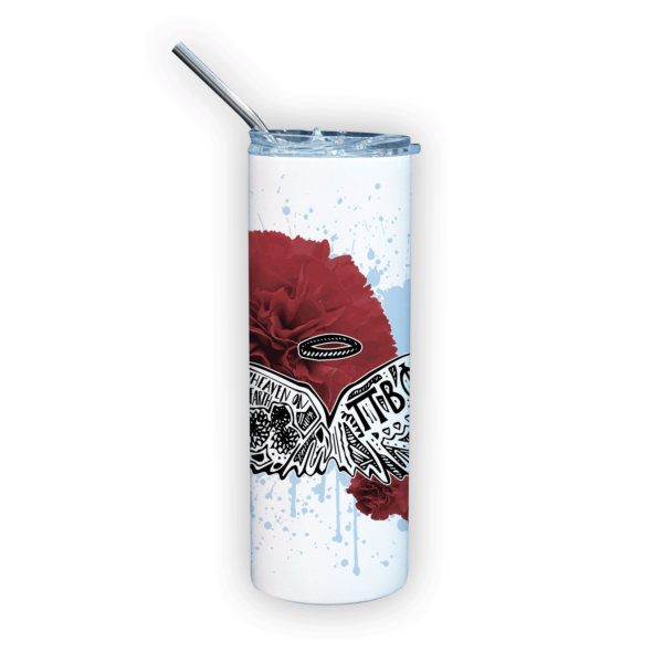 mom Mother’s Day gift dad Father’s Day bid day recruit recruitment rush tea dads bbq barbeque roller skating sisterhood brotherhood big little' lil' picnic beach vacation Christmas birthday mixer custom designs Greek Goods Stainless steel travel tumbler with straw Pi Beta Phi