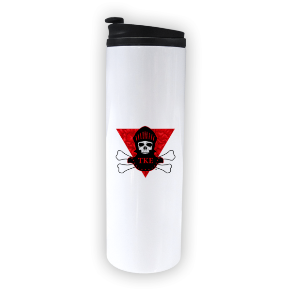 Tau Kappa Epsilon TKE mom Mother’s Day gift dad Father’s Day bid day recruit recruitment rush tea dads bbq bar b que roller skating sisterhood brotherhood big little' lil' picnic beach vacation Christmas birthday mixer custom designs Vertical Bid Day Banner alumni fathers day fraternity frat stainless steel travel tumbler with straw