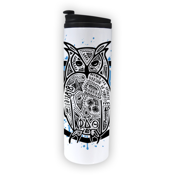 Phi Delta Theta PDO mom Mother’s Day gift dad Father’s Day bid day recruit recruitment rush tea dads bbq bar b que roller skating sisterhood brotherhood big little' lil' picnic beach vacation Christmas birthday mixer custom designs Vertical Bid Day Banner alumni fathers day fraternity frat stainless steel travel tumbler with straw