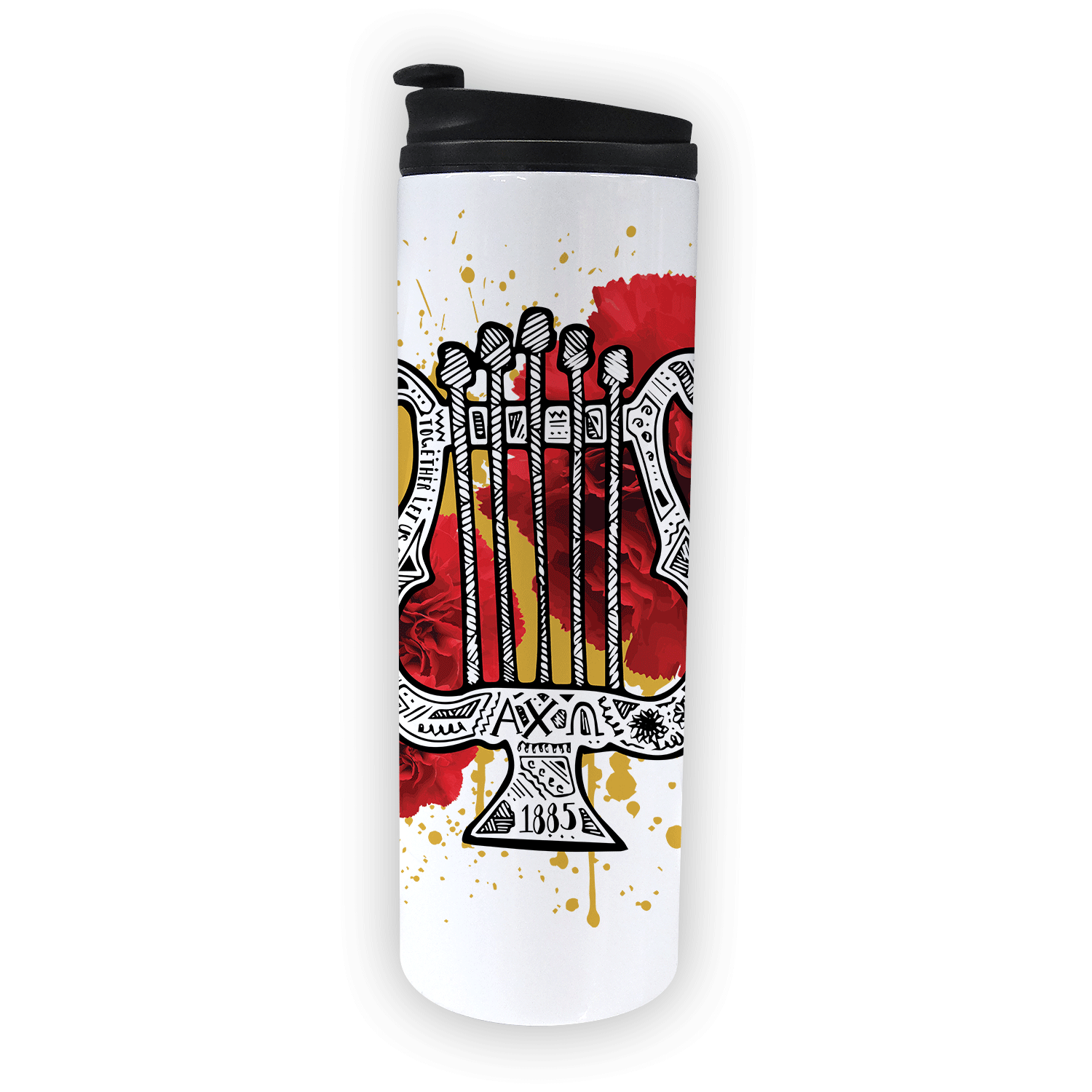 Alpha Chi Omega AChiO mom Mother’s Day gift dad Father’s Day bid day recruit recruitment rush tea dads bbq barbeque roller skating sisterhood brotherhood big little' lil' picnic beach vacation Christmas birthday mixer custom designs Greek Goods Travel Tumbler