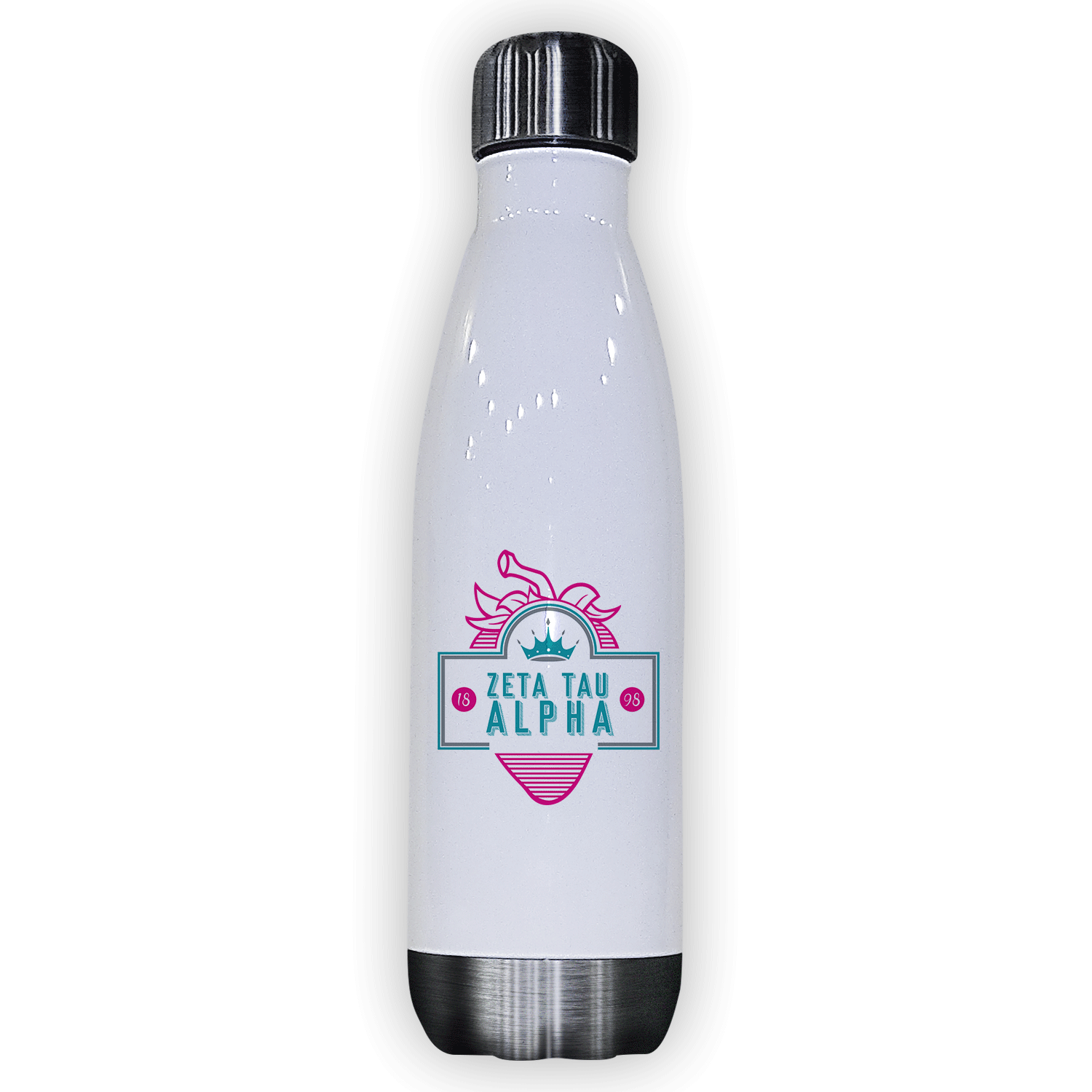 Zeta Tau Alpha ZTA mom Mother’s Day gift dad Father’s Day bid day recruit recruitment rush tea dads bbq barbeque roller skating sisterhood brotherhood big little' lil' picnic beach vacation Christmas birthday mixer custom designs Greek Goods water bottle stainless steel