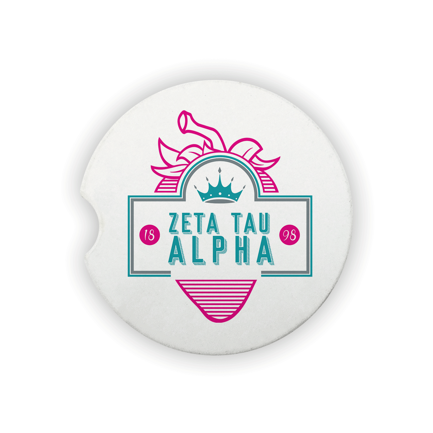 Zeta Tau Alpha ZTA mom Mother’s Day gift dad Father’s Day bid day recruit recruitment rush tea dads bbq barbeque roller skating sisterhood brotherhood big little' lil' picnic beach vacation Christmas birthday mixer custom designs Greek Goods car coaster