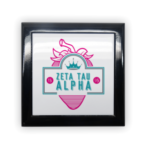 Zeta Tau Alpha ZTA mom Mother’s Day gift dad Father’s Day bid day recruit recruitment rush tea dads bbq barbeque roller skating sisterhood brotherhood big little' lil' picnic beach vacation Christmas birthday mixer custom designs Greek Goods keepsake memory box