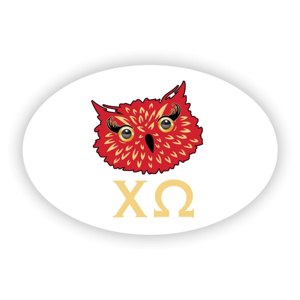Chi Omega ChiO mom Mother’s Day gift dad Father’s Day bid day recruit recruitment rush tea dads bbq barbeque roller skating sisterhood brotherhood big little' lil' picnic beach vacation Christmas birthday mixer custom designs Greek Goods bumper sticker car