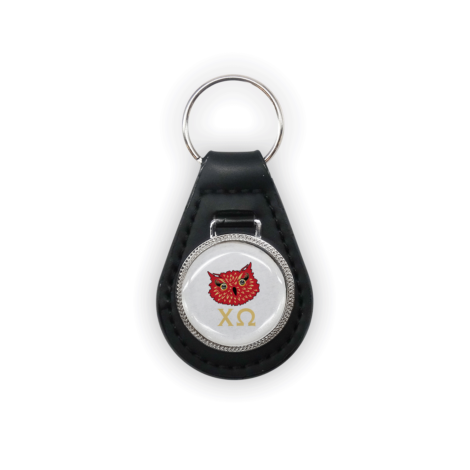 Chi Omega ChiO mom Mother’s Day gift dad Father’s Day bid day recruit recruitment rush tea dads bbq barbeque roller skating sisterhood brotherhood big little' lil' picnic beach vacation Christmas birthday mixer custom designs Greek Goods leather keychain keyring car