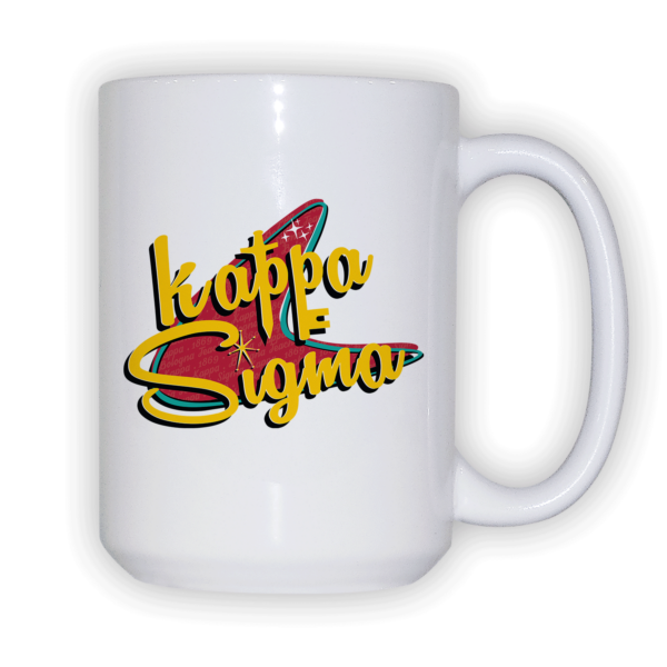 Kappa Sigma Kap Sig mom Mother’s Day gift dad Father’s Day bid day recruit recruitment rush tea dads bbq barbecue roller skating sisterhood brotherhood big little' lil' picnic beach vacation Christmas birthday mixer custom designs Greek Goods ceramic coffee mug cup